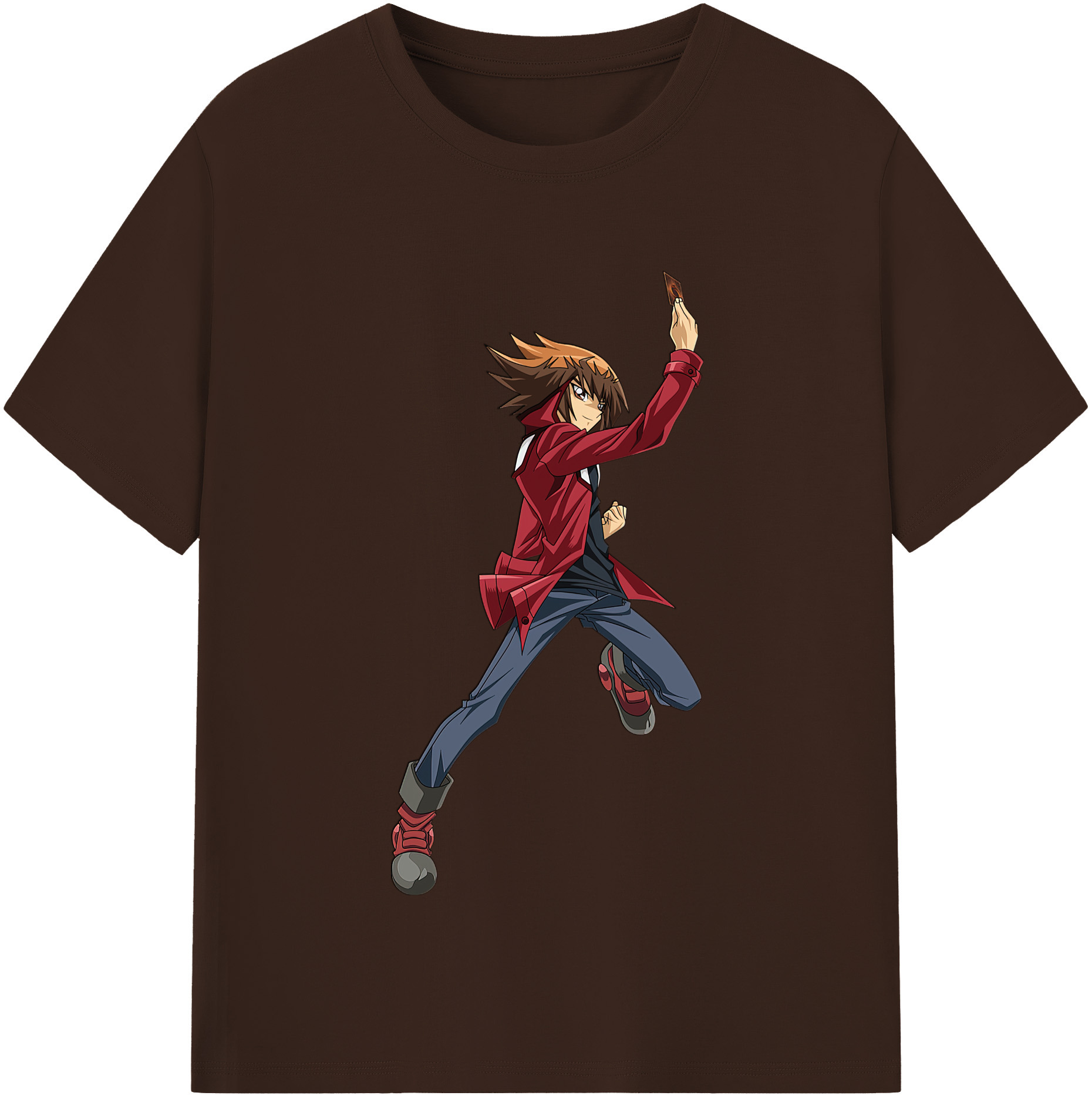 （画像用） 遊☆戯☆王 Yu-Gi-Oh! 綿100％半袖Tシャツ（フロントプリント）