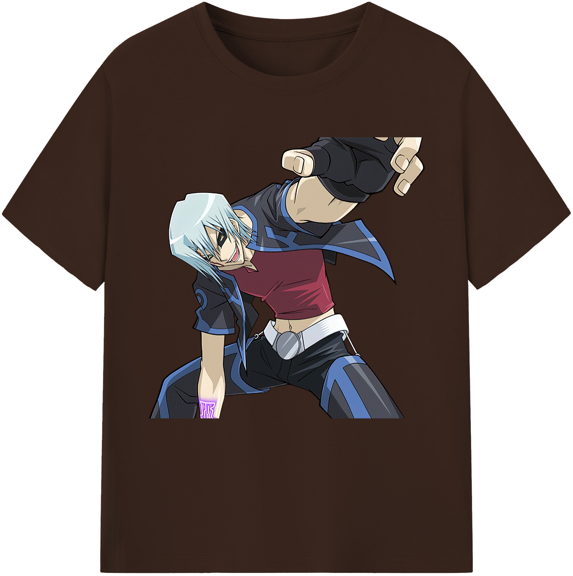（画像用） 遊☆戯☆王 Yu-Gi-Oh! 綿100％半袖Tシャツ（フロントプリント）