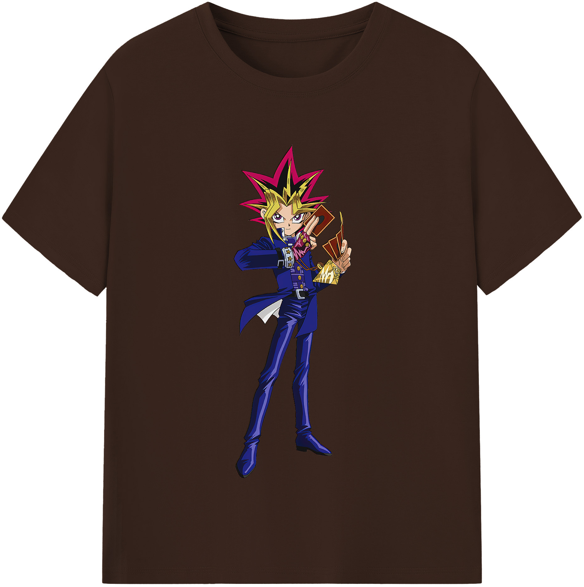 （画像用） 遊☆戯☆王 Yu-Gi-Oh! 綿100％半袖Tシャツ（フロントプリント）