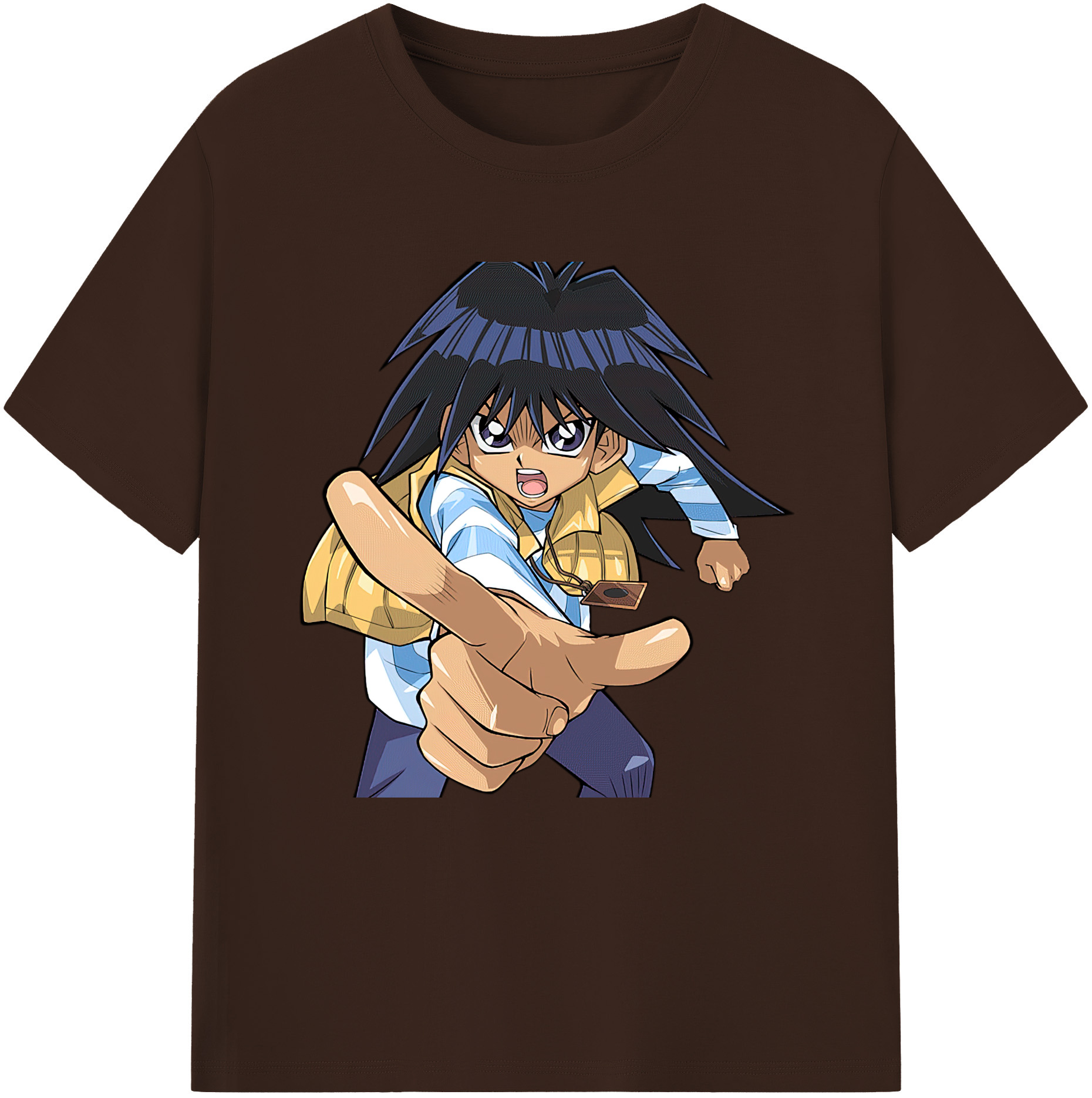 （画像用） 遊☆戯☆王 Yu-Gi-Oh! 綿100％半袖Tシャツ（フロントプリント）
