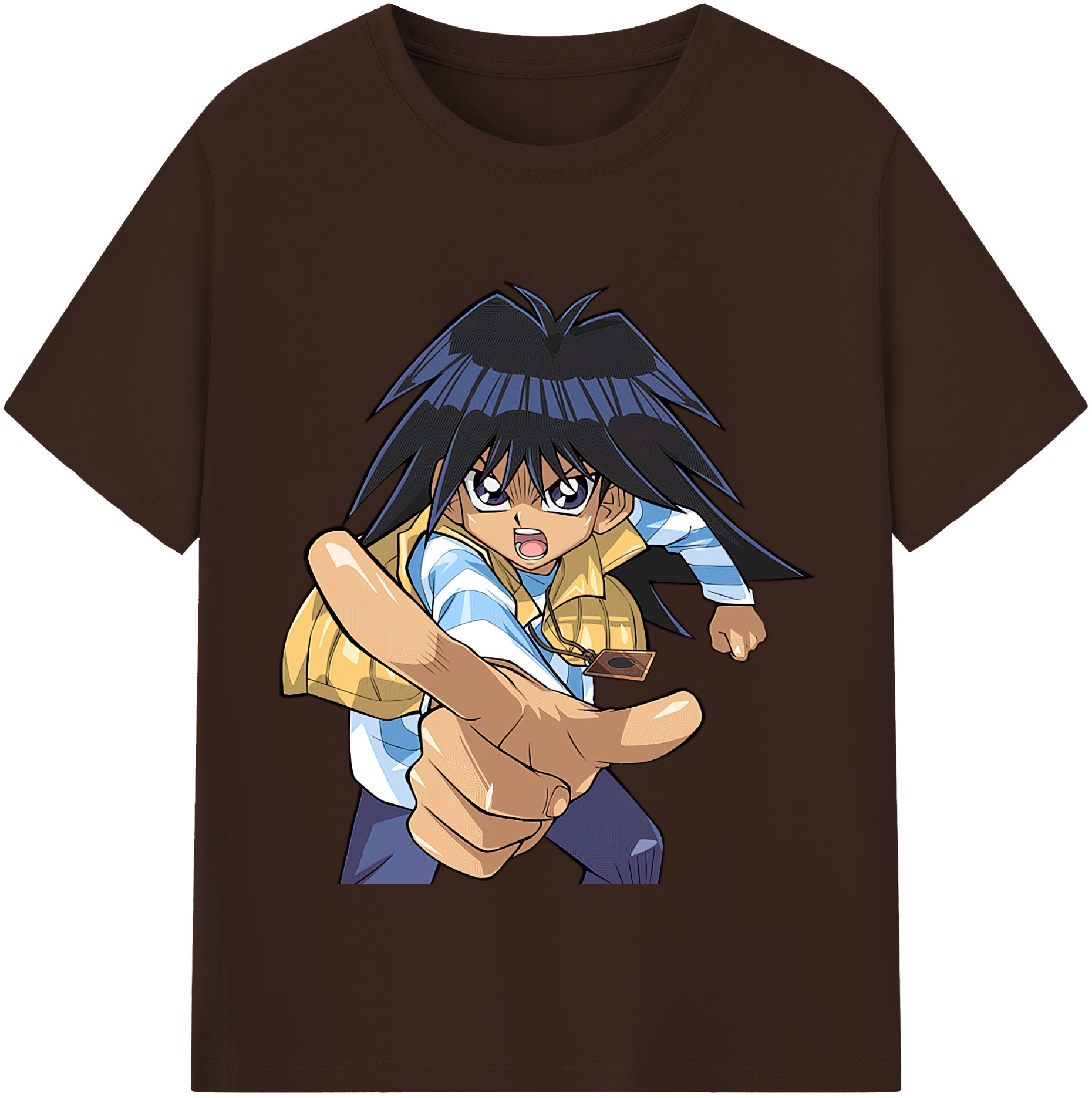 （画像用） 遊☆戯☆王 Yu-Gi-Oh! 綿100％半袖Tシャツ（フロントプリント）