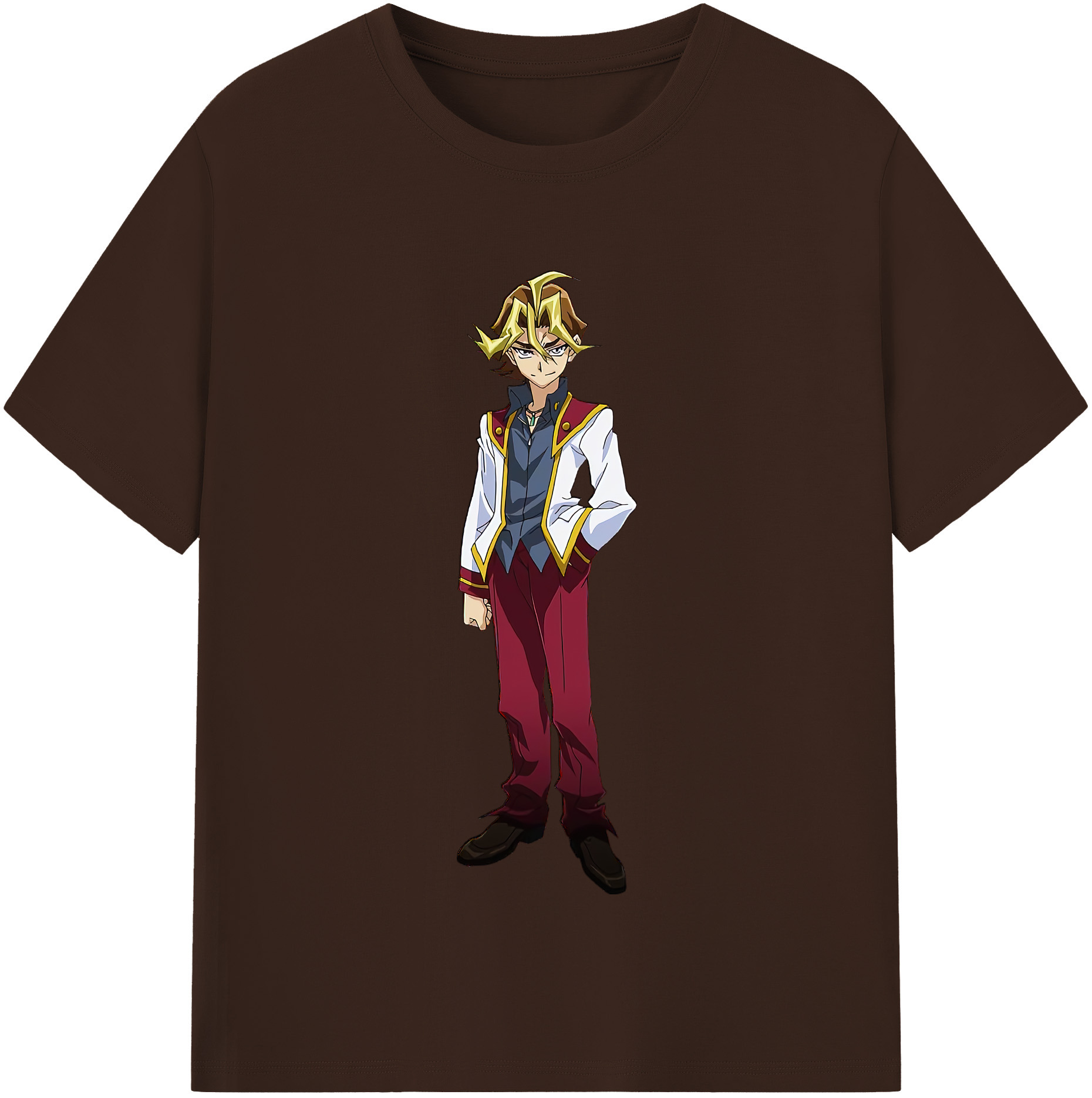（画像用） 遊☆戯☆王 Yu-Gi-Oh! 綿100％半袖Tシャツ（フロントプリント）