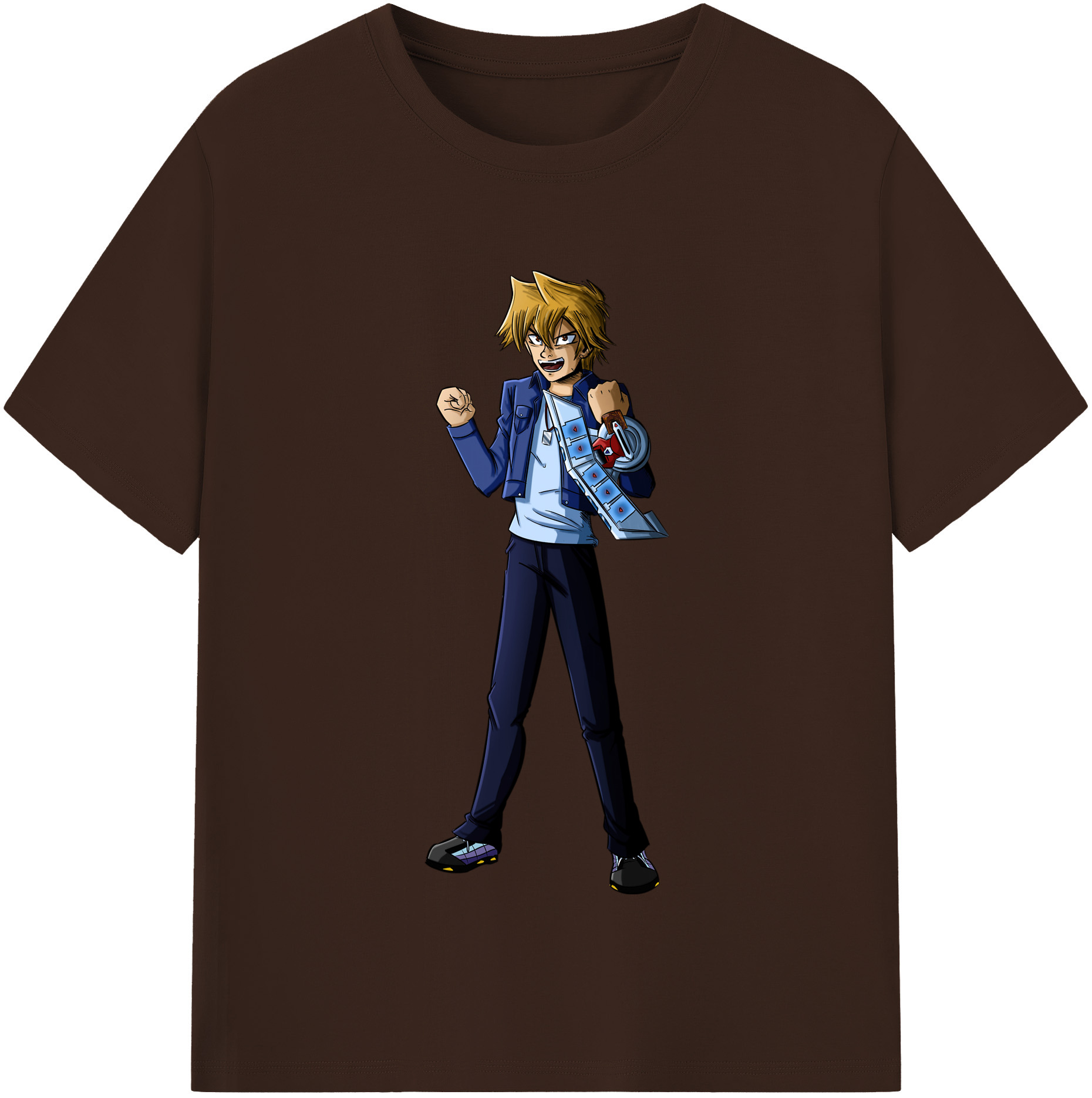 （画像用） 遊☆戯☆王 Yu-Gi-Oh! 綿100％半袖Tシャツ（フロントプリント）