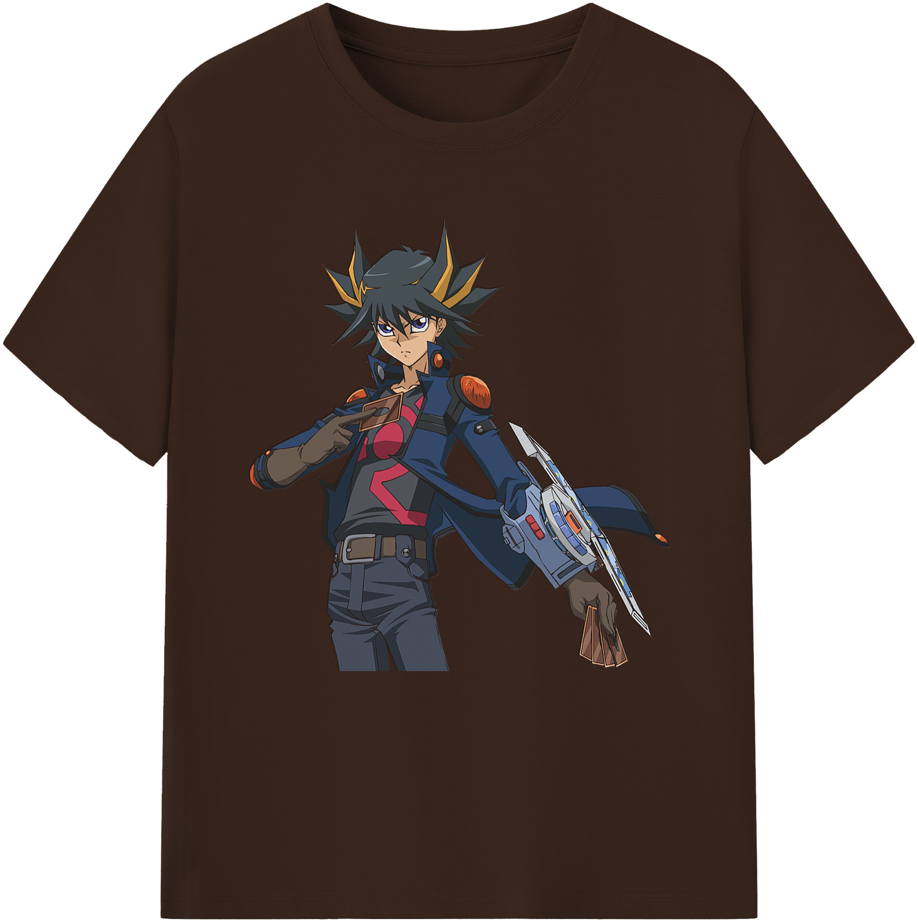 （画像用） 遊☆戯☆王 Yu-Gi-Oh! 綿100％半袖Tシャツ（フロントプリント）