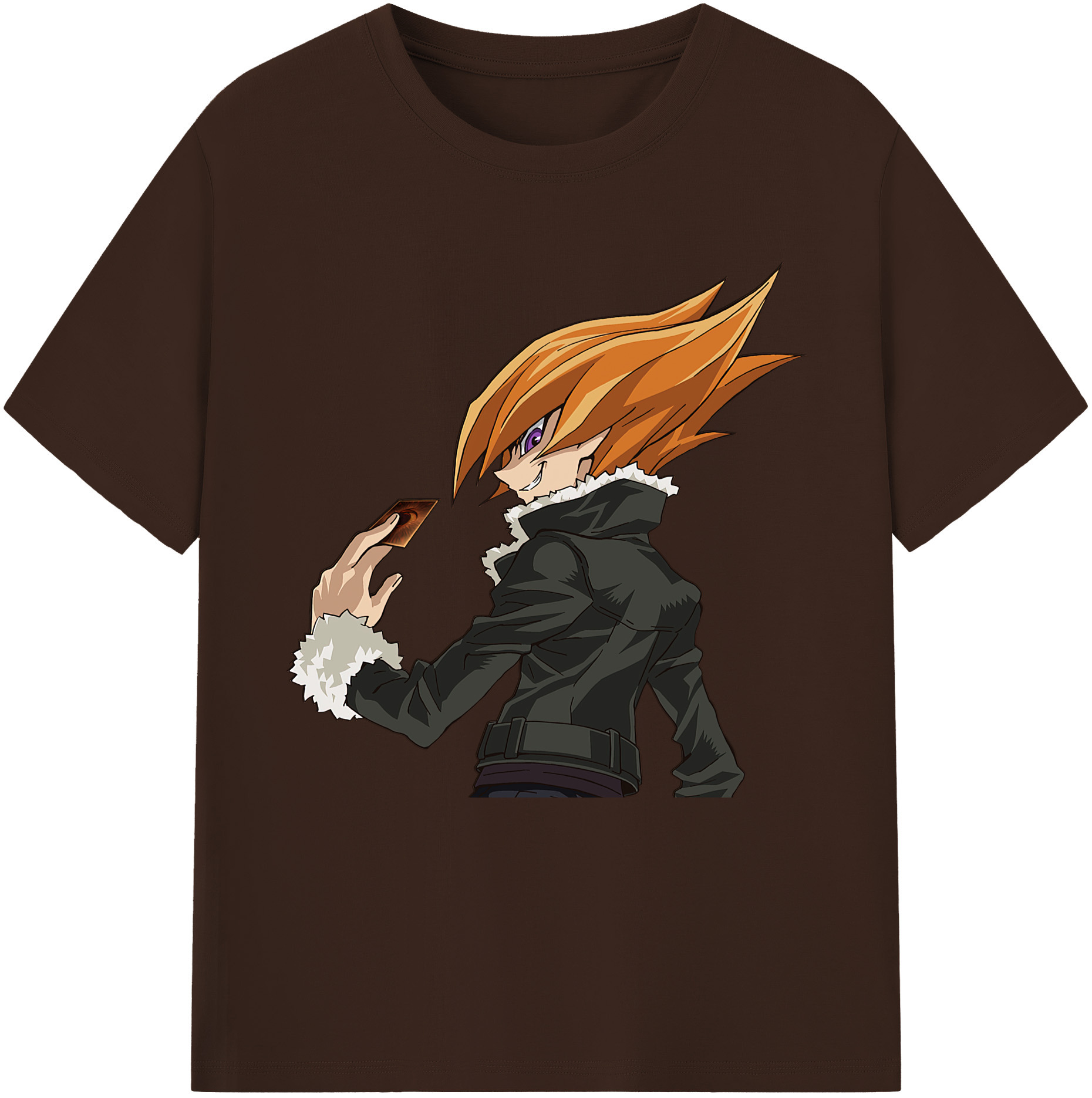（画像用） 遊☆戯☆王 Yu-Gi-Oh! 綿100％半袖Tシャツ（フロントプリント）