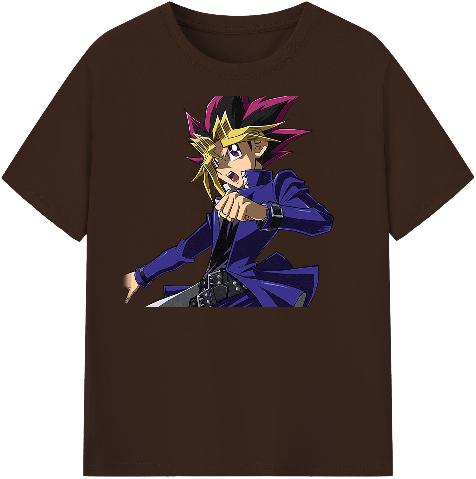 （画像用） 遊☆戯☆王 Yu-Gi-Oh! 綿100％半袖Tシャツ（フロントプリント）