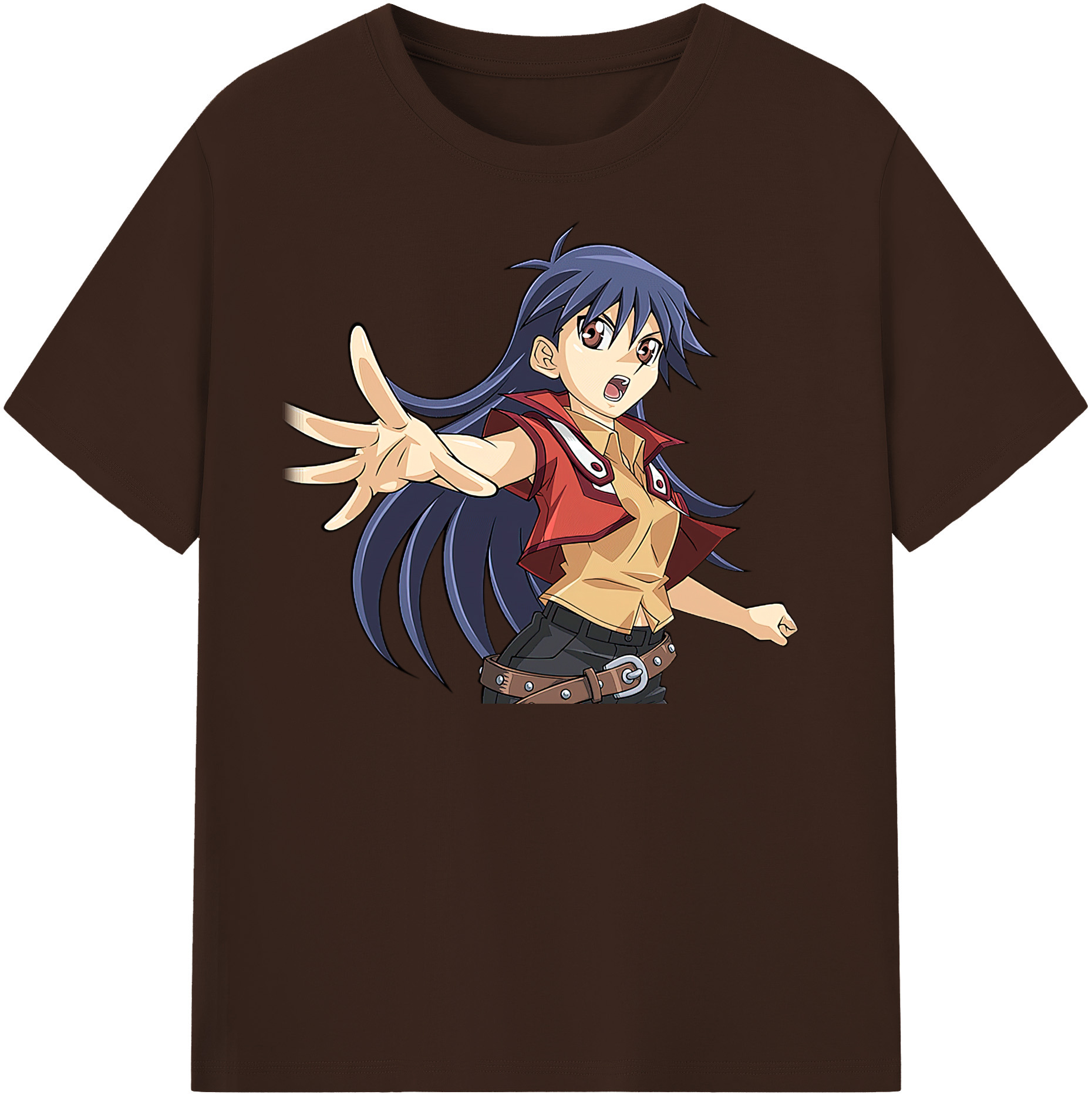（画像用） 遊☆戯☆王 Yu-Gi-Oh! 綿100％半袖Tシャツ（フロントプリント）