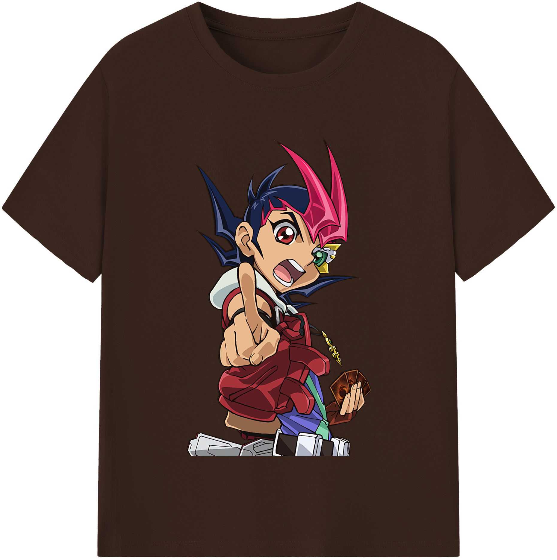 （画像用） 遊☆戯☆王 Yu-Gi-Oh! 綿100％半袖Tシャツ（フロントプリント）