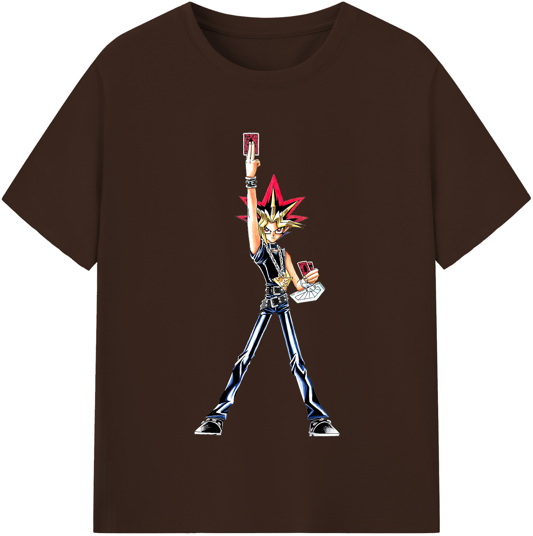 （画像用） 遊☆戯☆王 Yu-Gi-Oh! 綿100％半袖Tシャツ（フロントプリント）