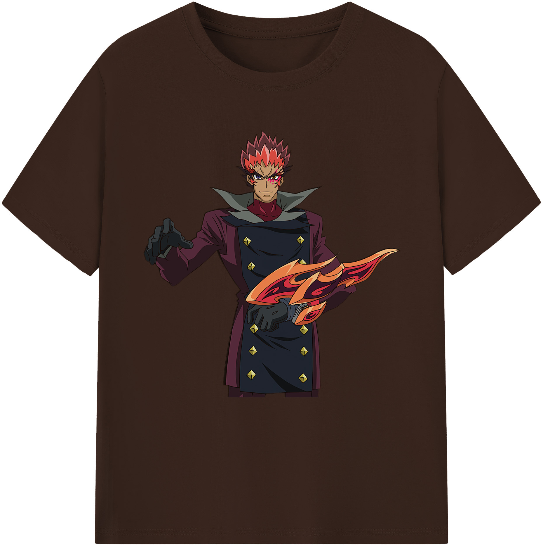 （画像用） 遊☆戯☆王 Yu-Gi-Oh! 綿100％半袖Tシャツ（フロントプリント）