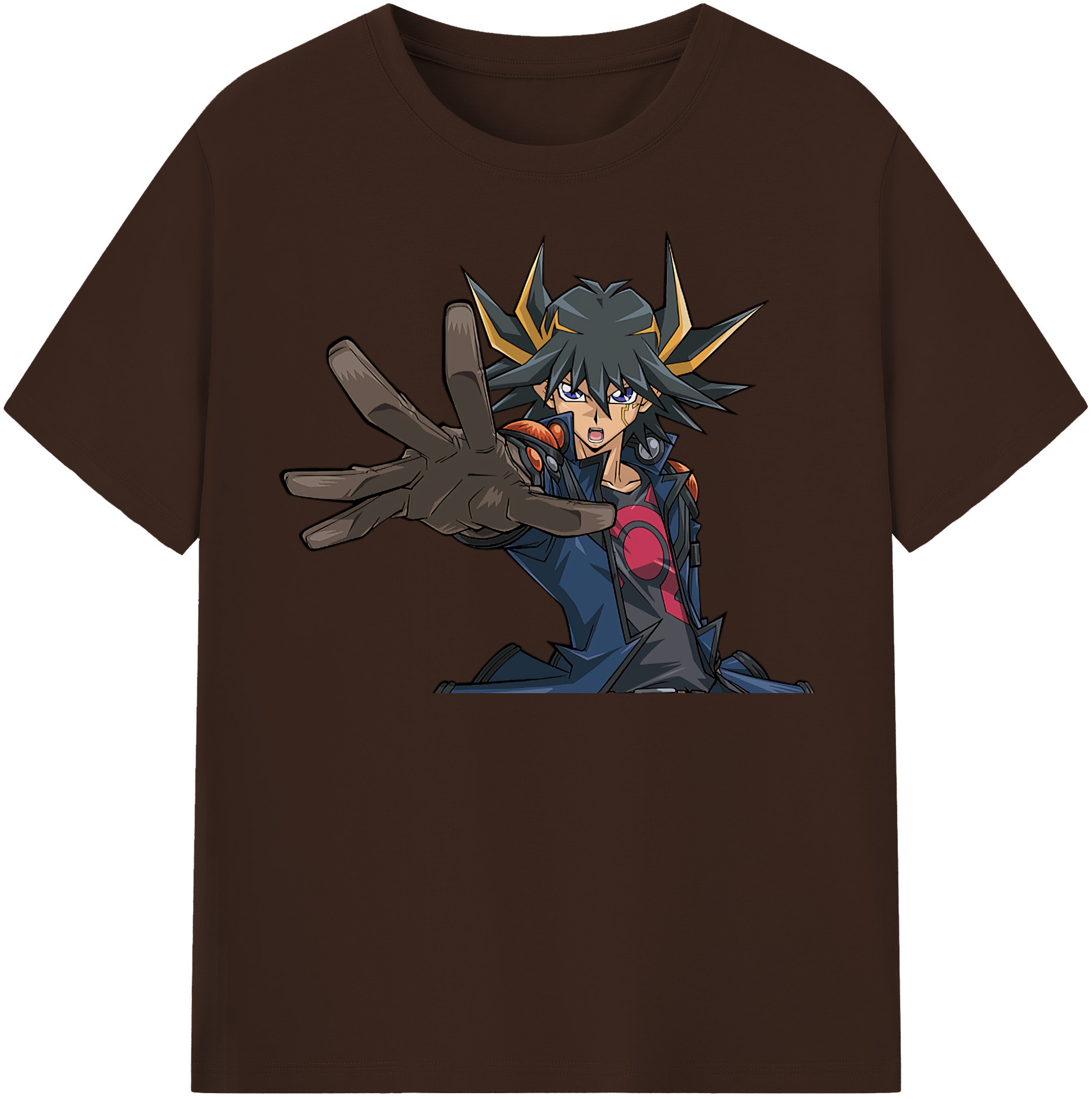 （画像用） 遊☆戯☆王 Yu-Gi-Oh! 綿100％半袖Tシャツ（フロントプリント）