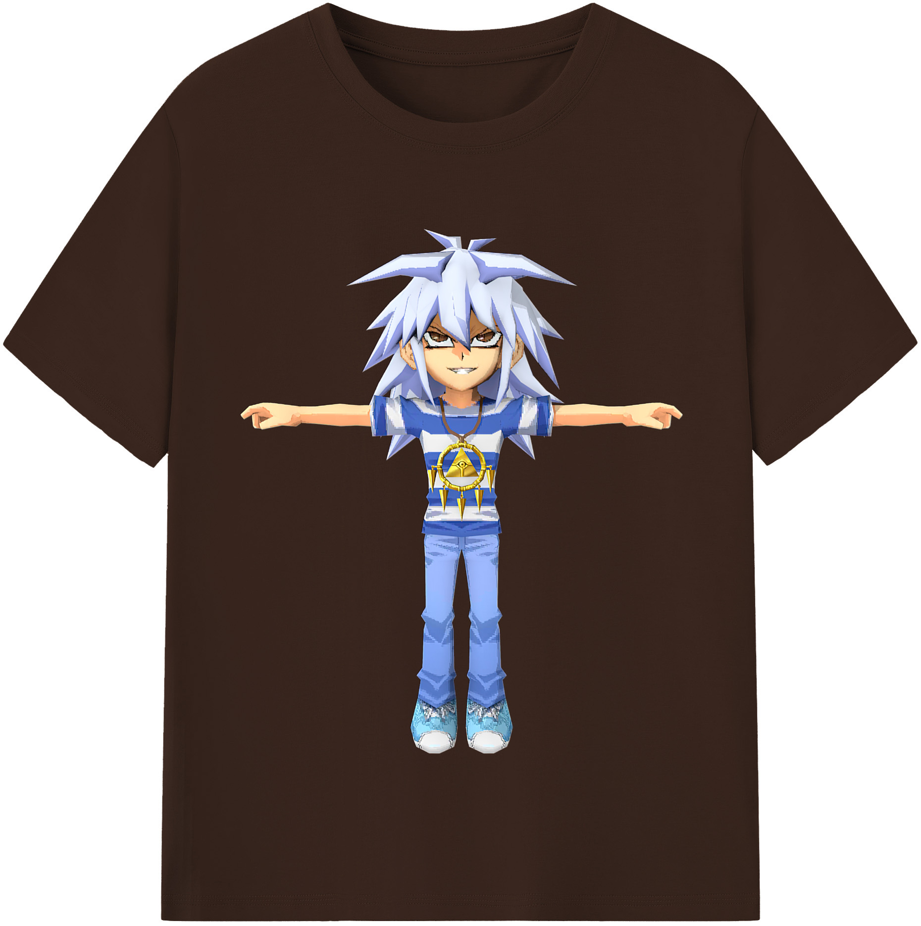 （画像用） 遊☆戯☆王 Yu-Gi-Oh! 綿100％半袖Tシャツ（フロントプリント）
