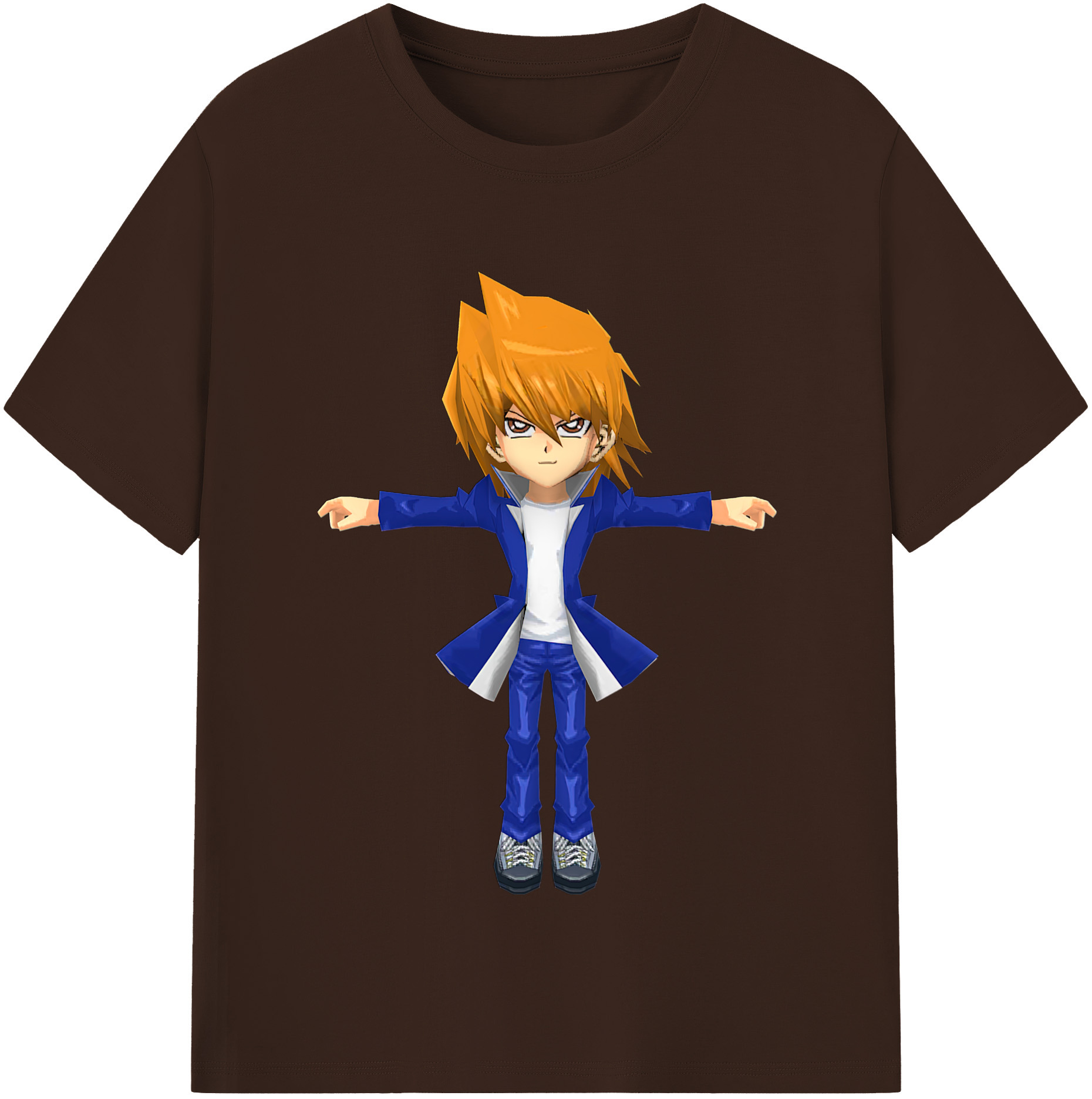 （画像用） 遊☆戯☆王 Yu-Gi-Oh! 綿100％半袖Tシャツ（フロントプリント）