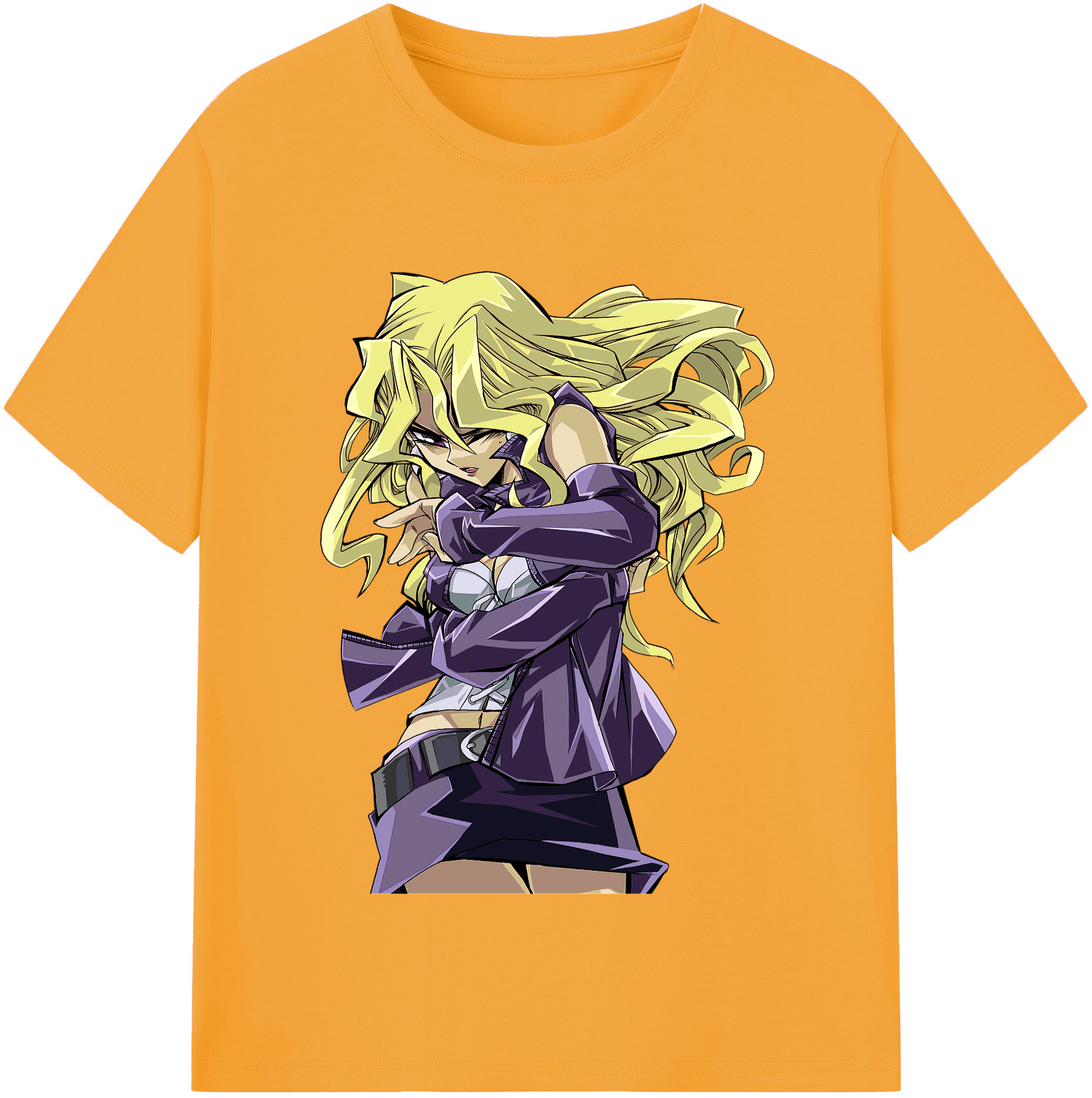 （画像用） 遊☆戯☆王 Yu-Gi-Oh! 綿100％半袖Tシャツ（フロントプリント）