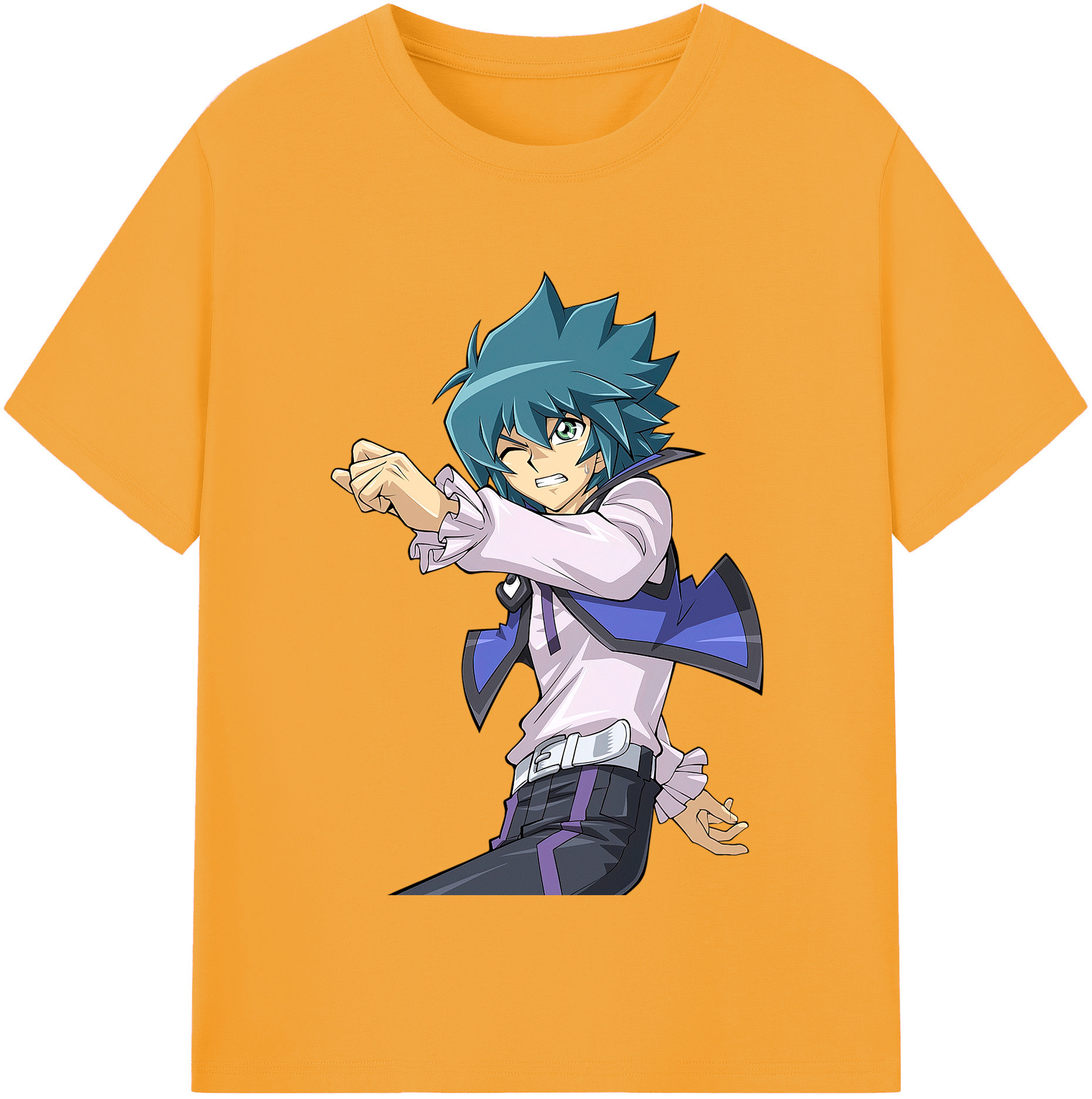 （画像用） 遊☆戯☆王 Yu-Gi-Oh! 綿100％半袖Tシャツ（フロントプリント）