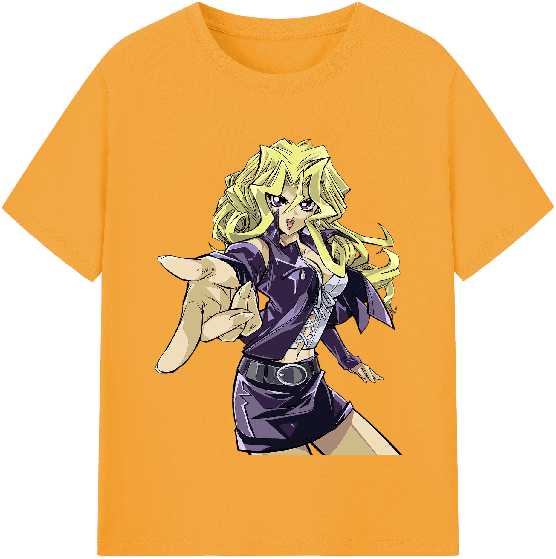 （画像用） 遊☆戯☆王 Yu-Gi-Oh! 綿100％半袖Tシャツ（フロントプリント）