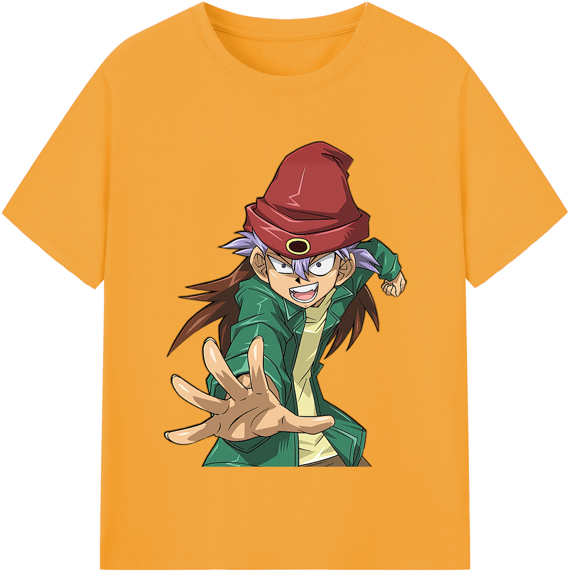 （画像用） 遊☆戯☆王 Yu-Gi-Oh! 綿100％半袖Tシャツ（フロントプリント）