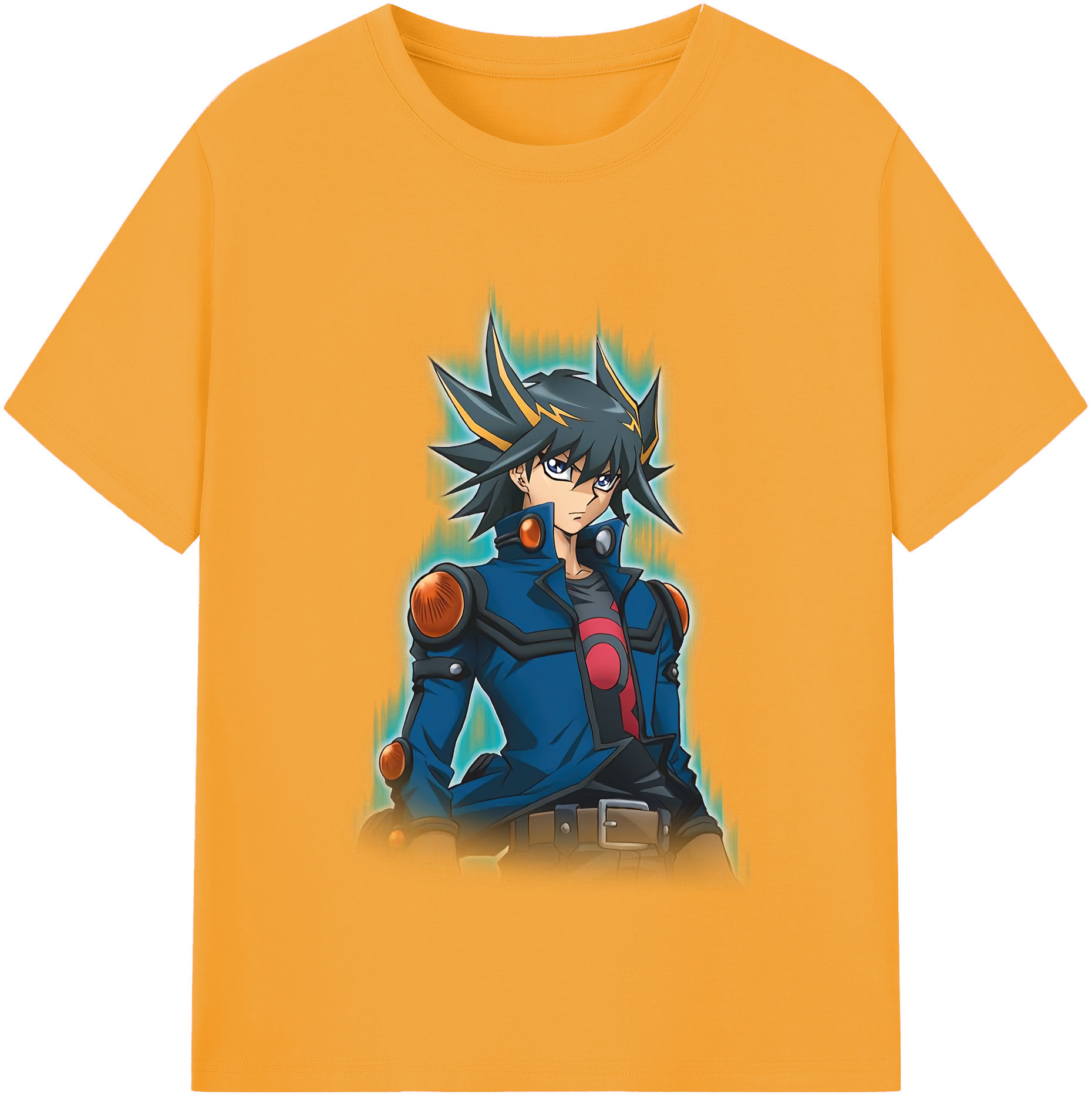 （画像用） 遊☆戯☆王 Yu-Gi-Oh! 綿100％半袖Tシャツ（フロントプリント）