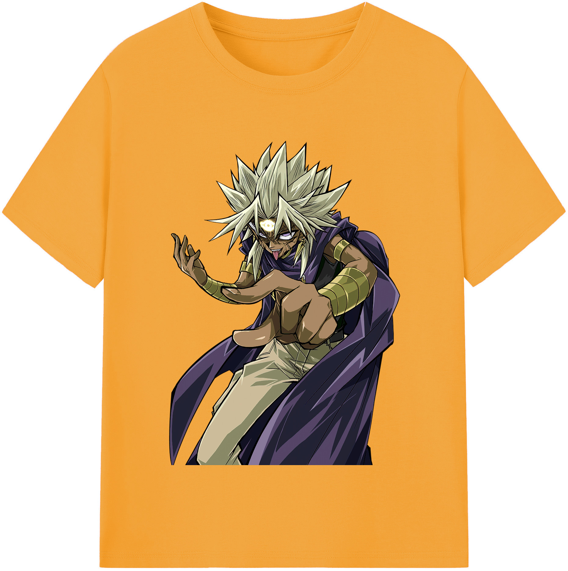 （画像用） 遊☆戯☆王 Yu-Gi-Oh! 綿100％半袖Tシャツ（フロントプリント）