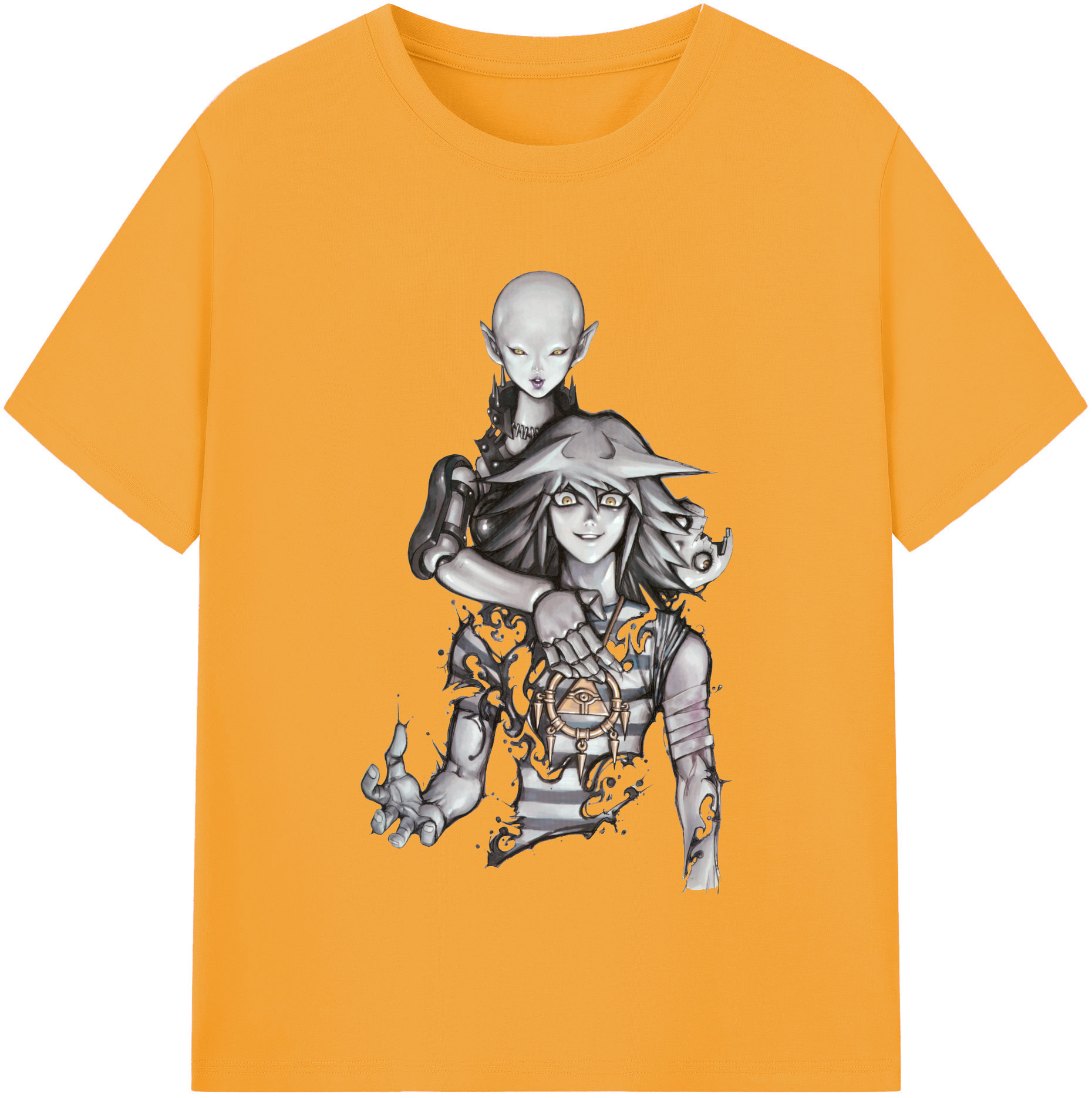 （画像用） 遊☆戯☆王 Yu-Gi-Oh! 綿100％半袖Tシャツ（フロントプリント）
