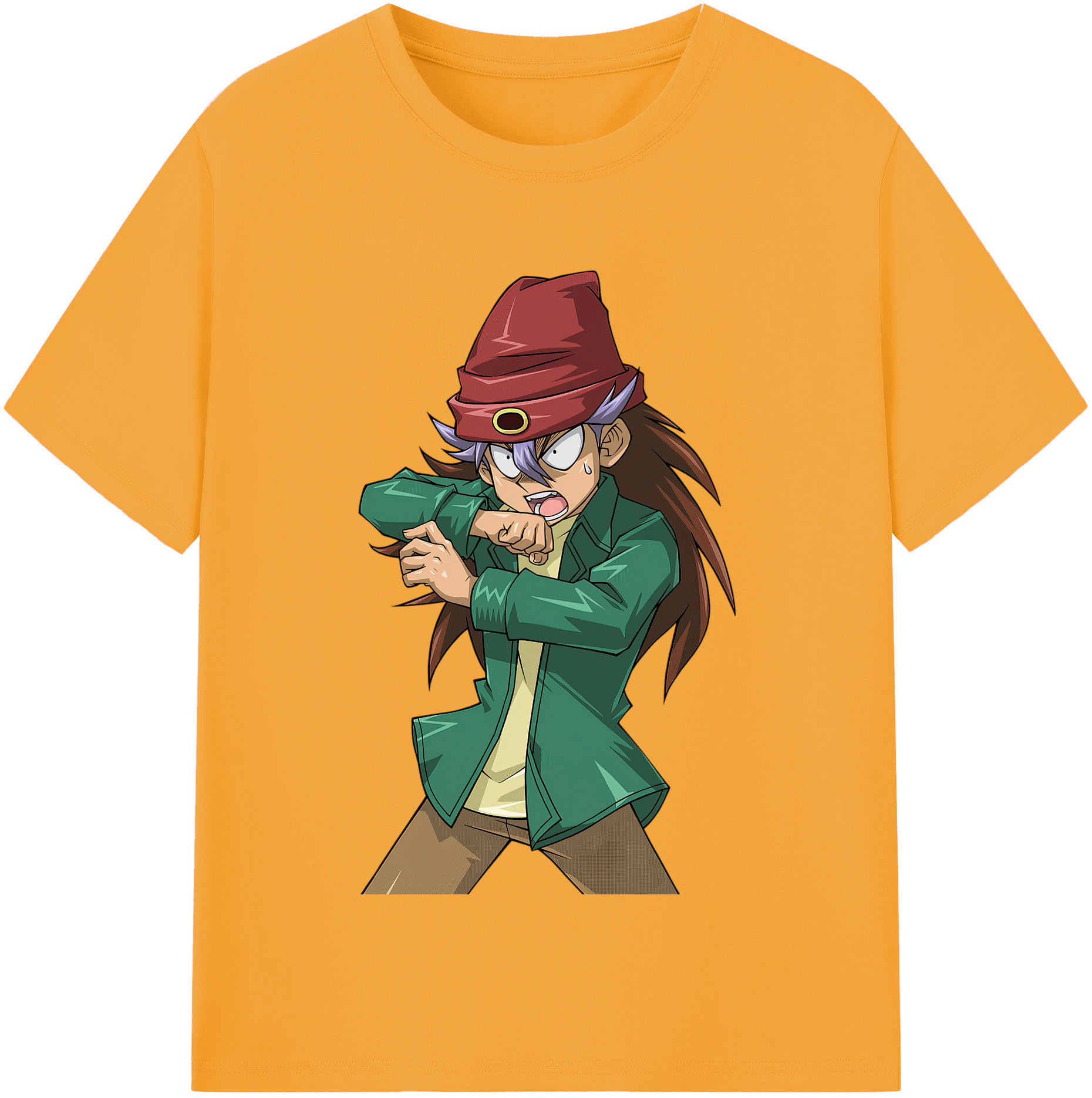 （画像用） 遊☆戯☆王 Yu-Gi-Oh! 綿100％半袖Tシャツ（フロントプリント）