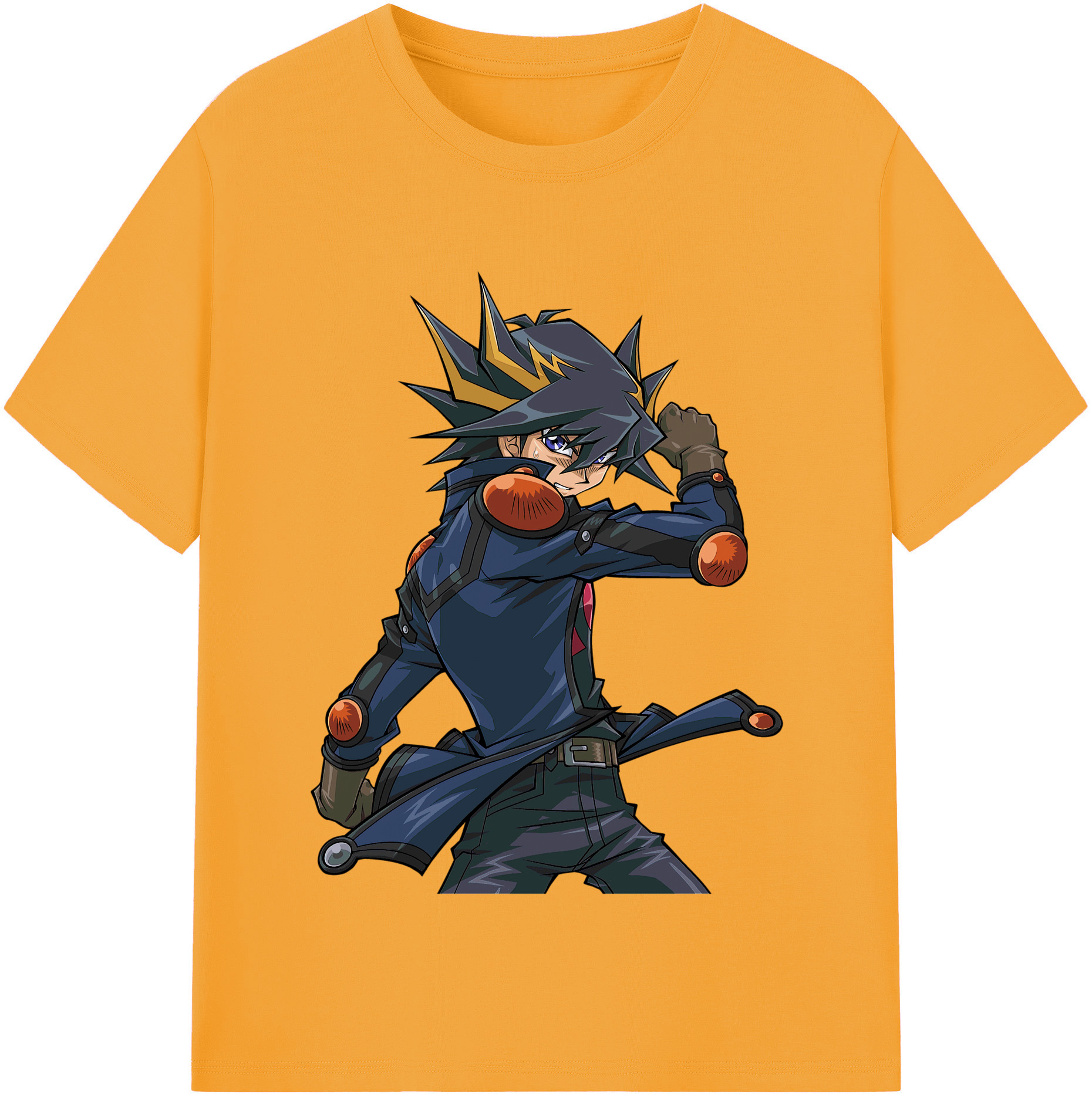 （画像用） 遊☆戯☆王 Yu-Gi-Oh! 綿100％半袖Tシャツ（フロントプリント）
