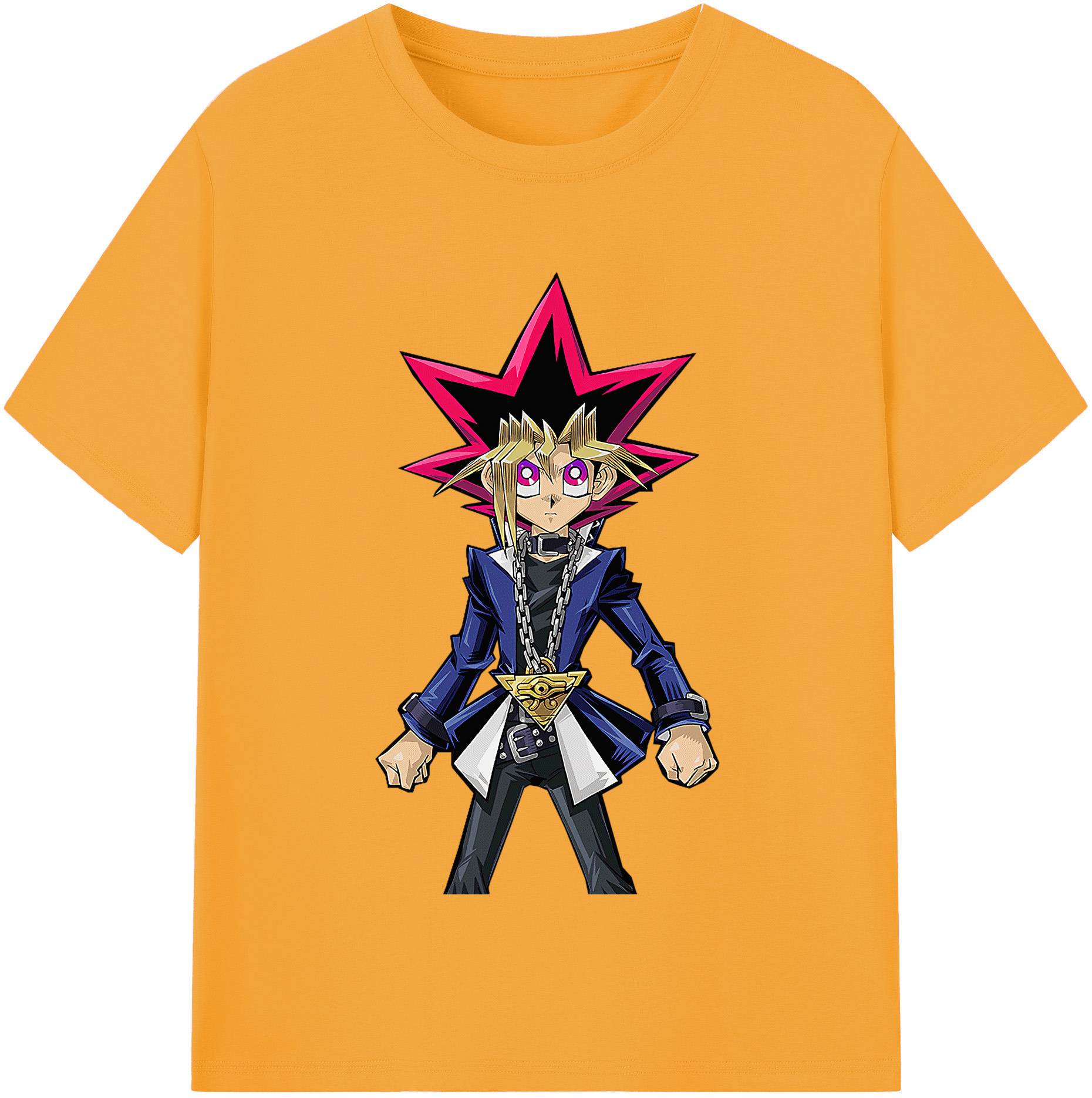 （画像用） 遊☆戯☆王 Yu-Gi-Oh! 綿100％半袖Tシャツ（フロントプリント）