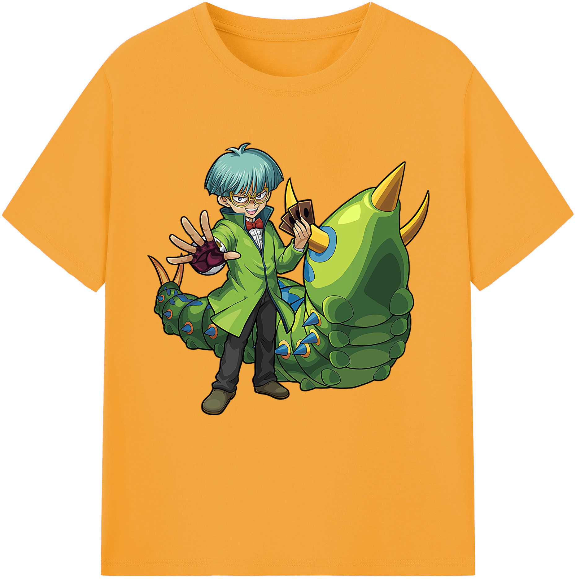 （画像用） 遊☆戯☆王 Yu-Gi-Oh! 綿100％半袖Tシャツ（フロントプリント）