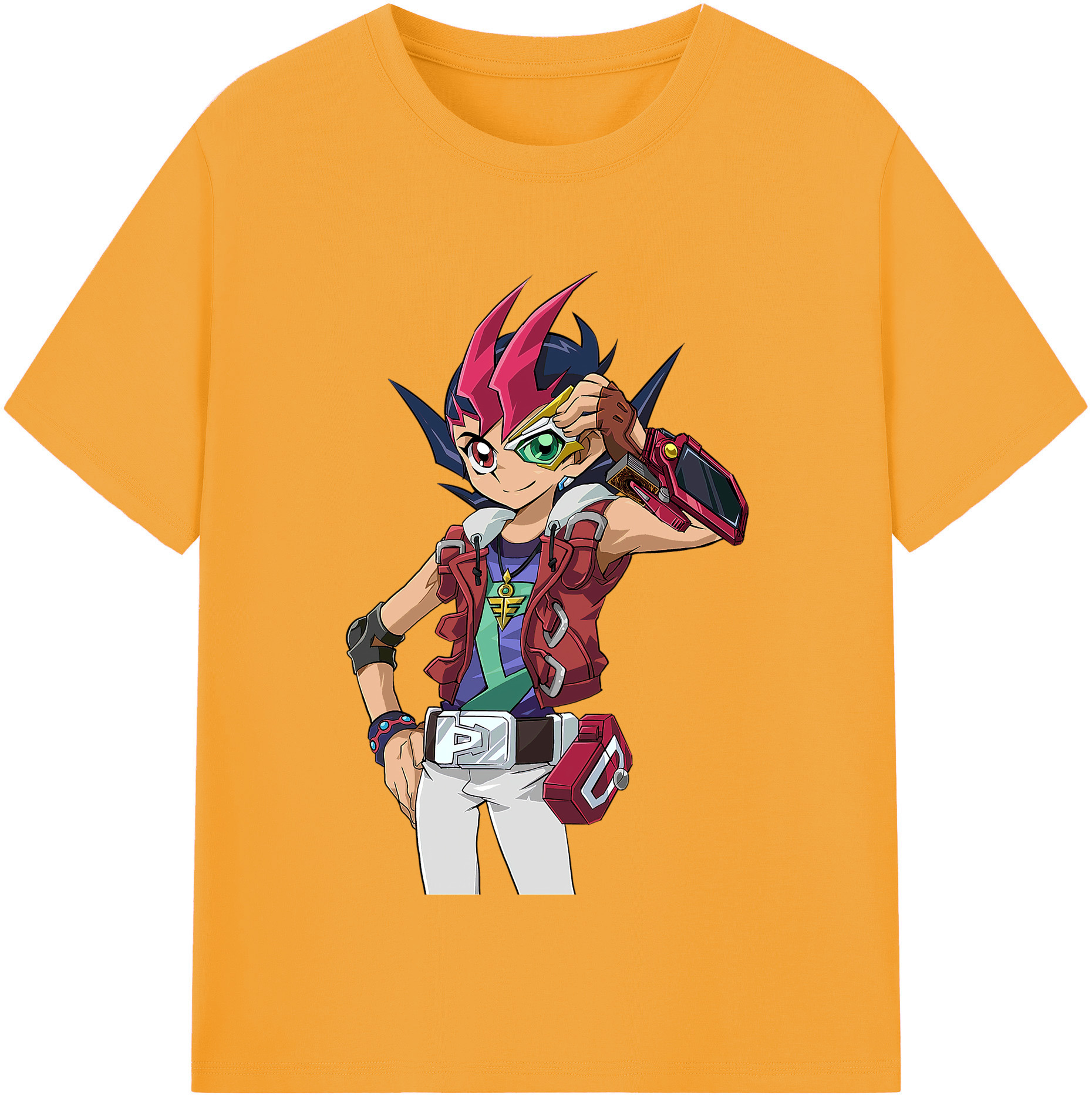 （画像用） 遊☆戯☆王 Yu-Gi-Oh! 綿100％半袖Tシャツ（フロントプリント）