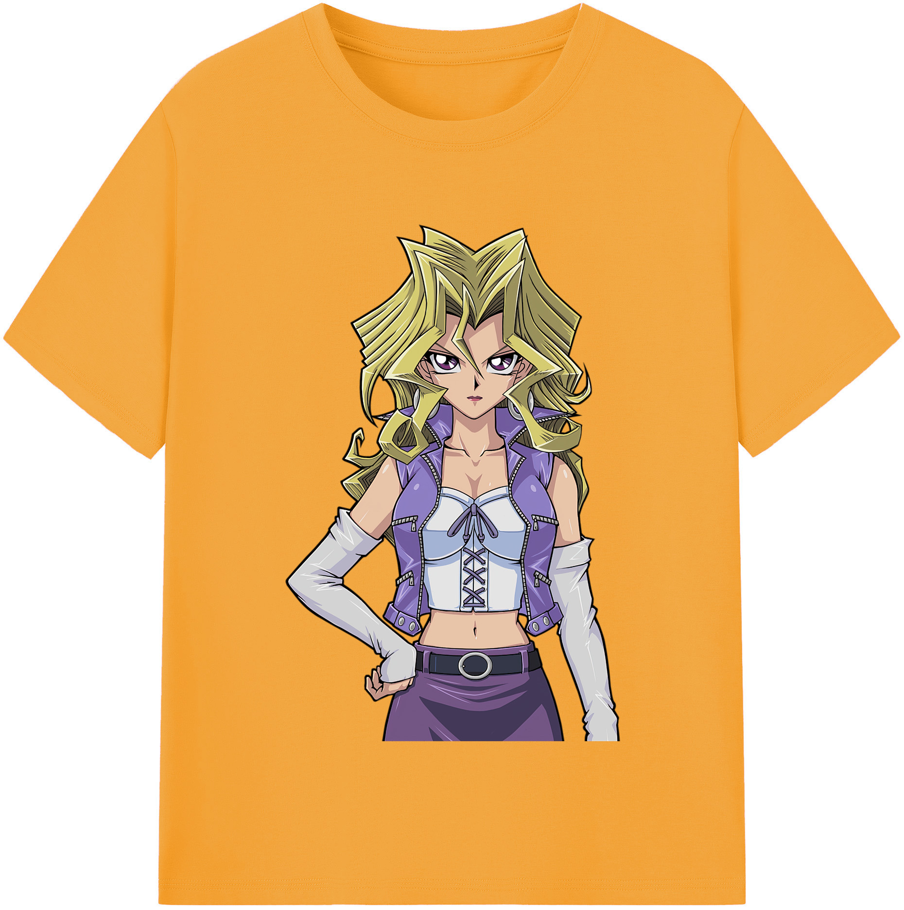 （画像用） 遊☆戯☆王 Yu-Gi-Oh! 綿100％半袖Tシャツ（フロントプリント）