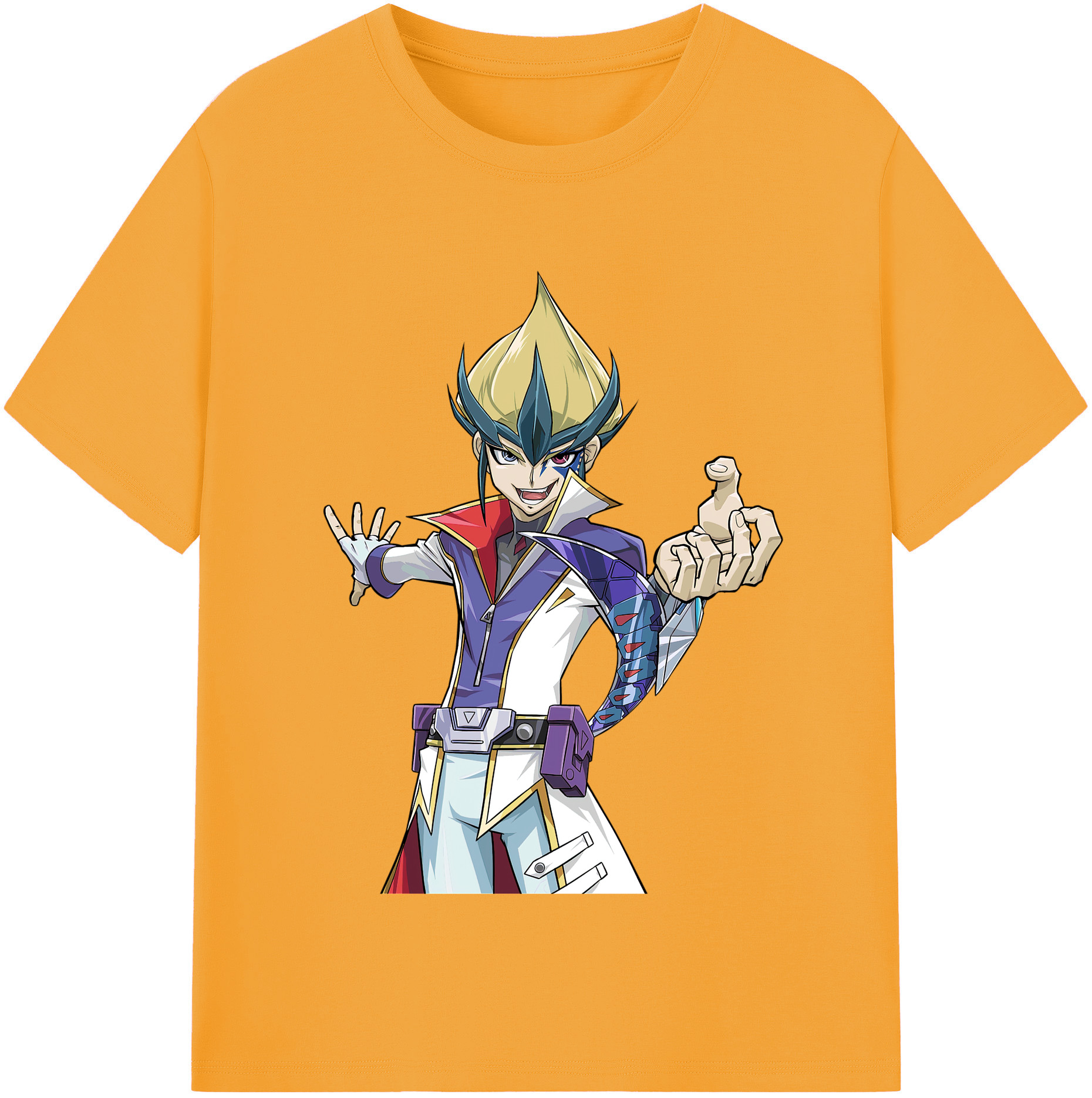 （画像用） 遊☆戯☆王 Yu-Gi-Oh! 綿100％半袖Tシャツ（フロントプリント）