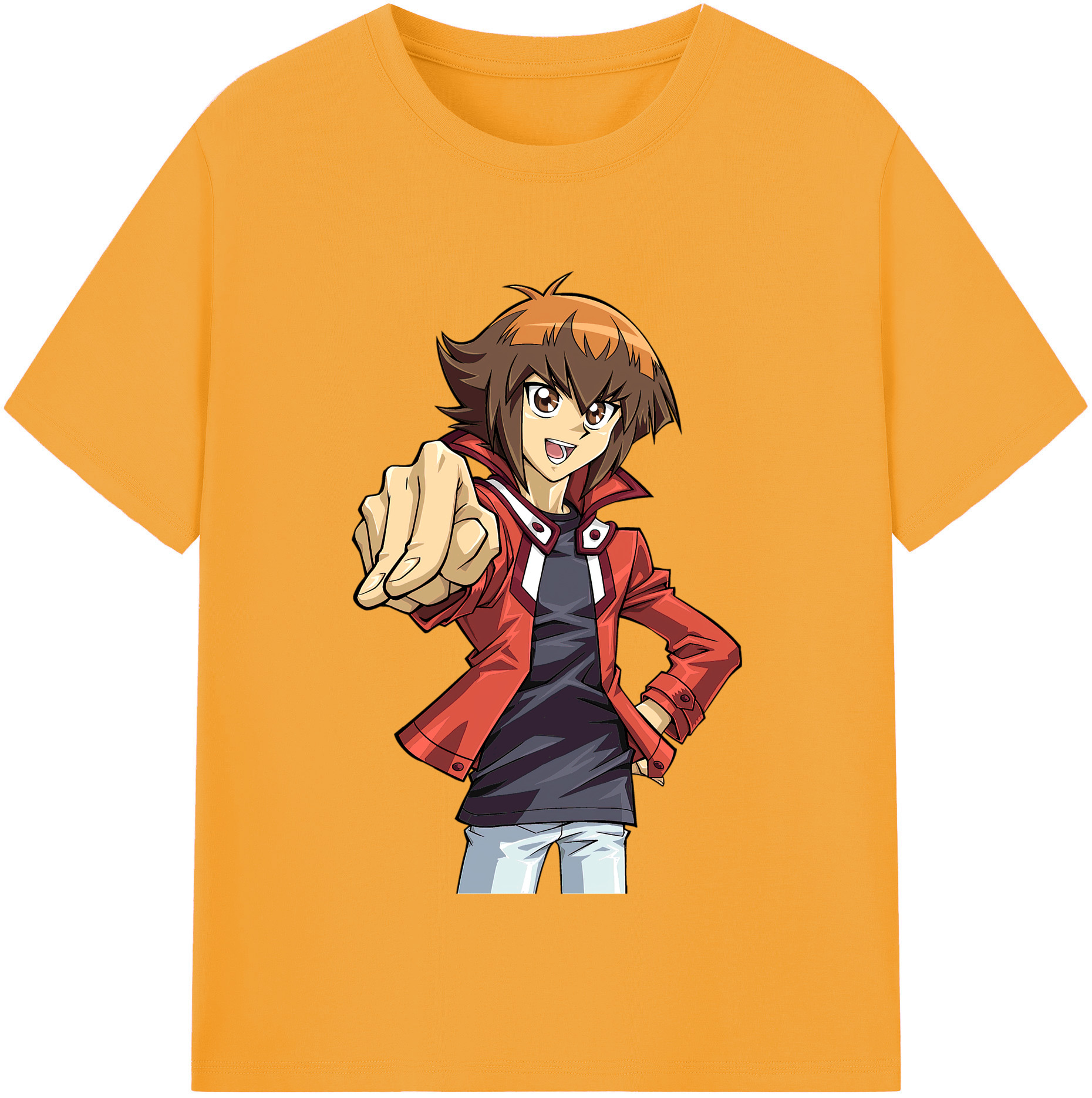 （画像用） 遊☆戯☆王 Yu-Gi-Oh! 綿100％半袖Tシャツ（フロントプリント）