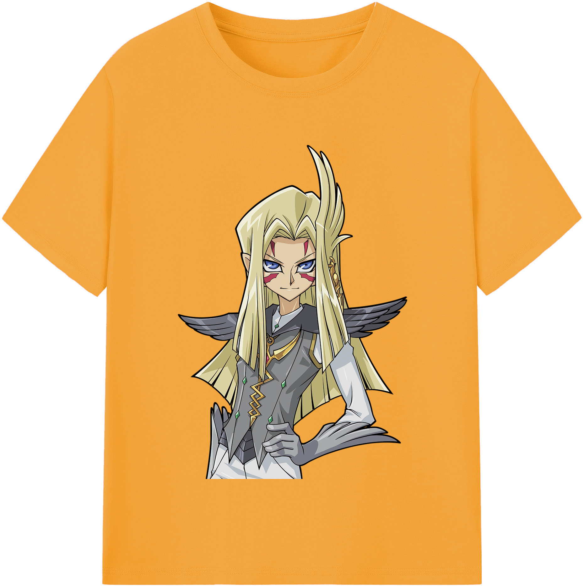 （画像用） 遊☆戯☆王 Yu-Gi-Oh! 綿100％半袖Tシャツ（フロントプリント）