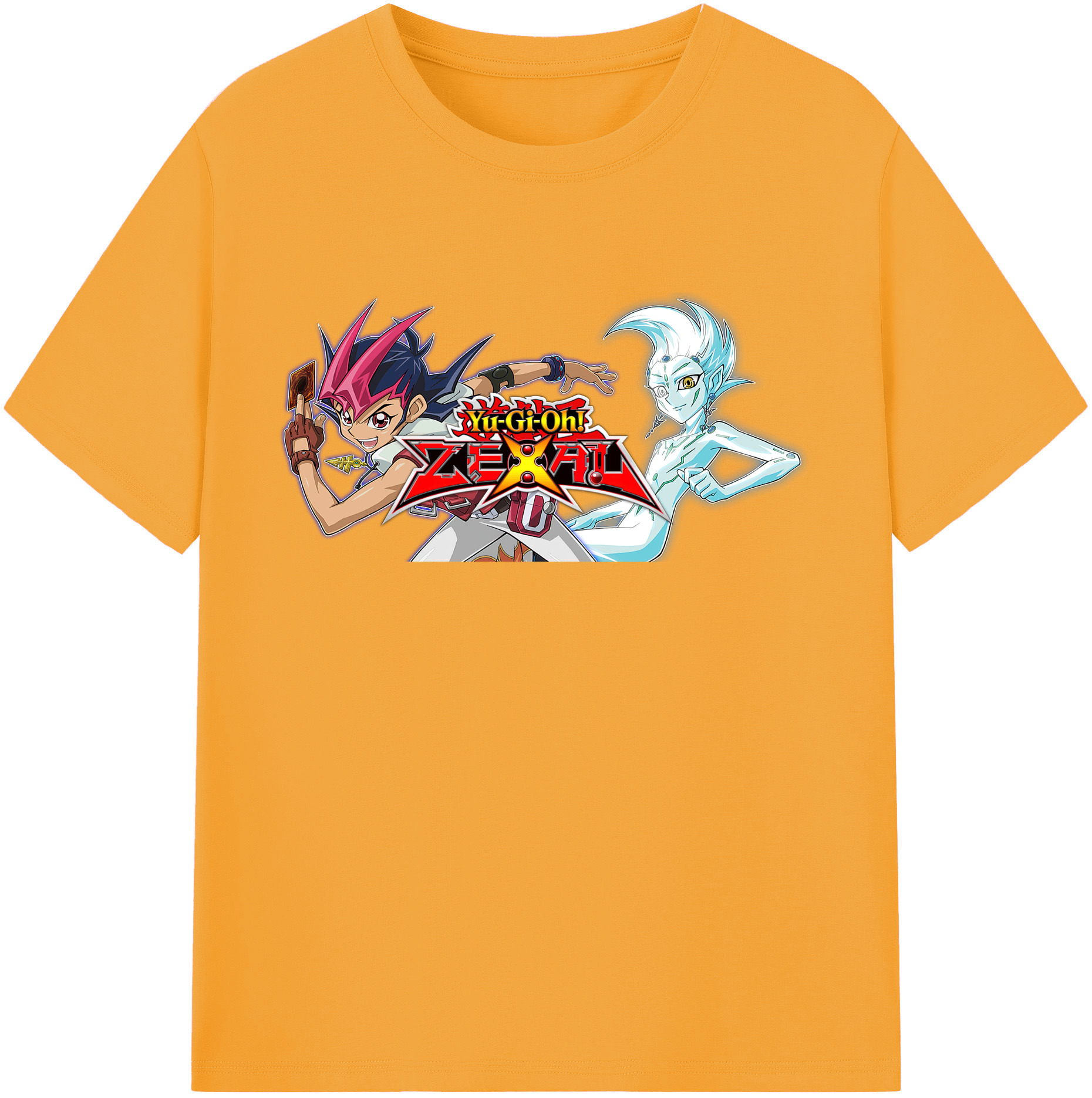 （画像用） 遊☆戯☆王 Yu-Gi-Oh! 綿100％半袖Tシャツ（フロントプリント）