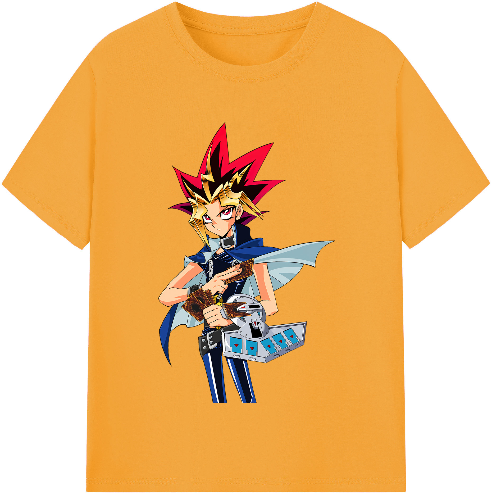 （画像用） 遊☆戯☆王 Yu-Gi-Oh! 綿100％半袖Tシャツ（フロントプリント）