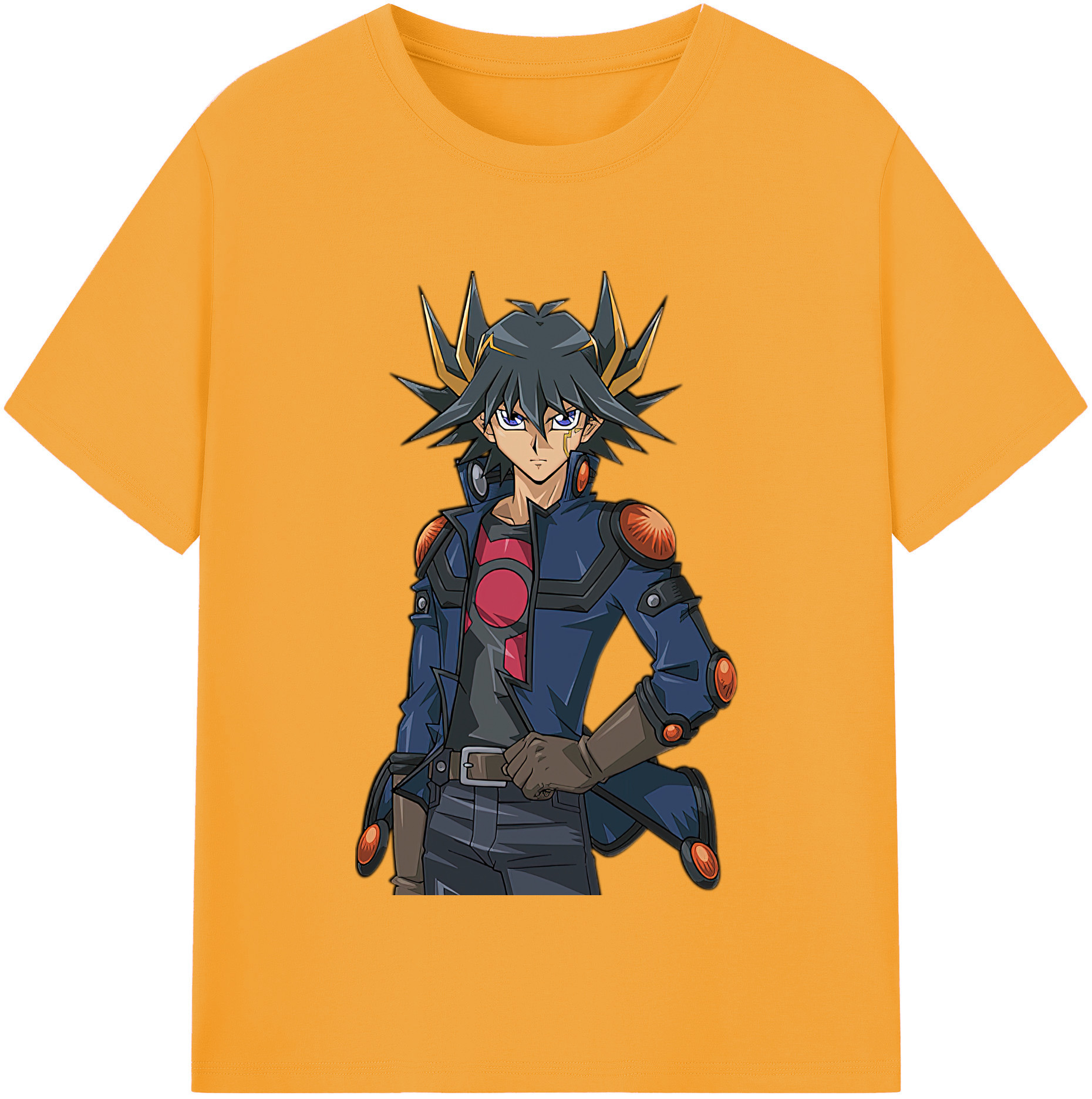 （画像用） 遊☆戯☆王 Yu-Gi-Oh! 綿100％半袖Tシャツ（フロントプリント）