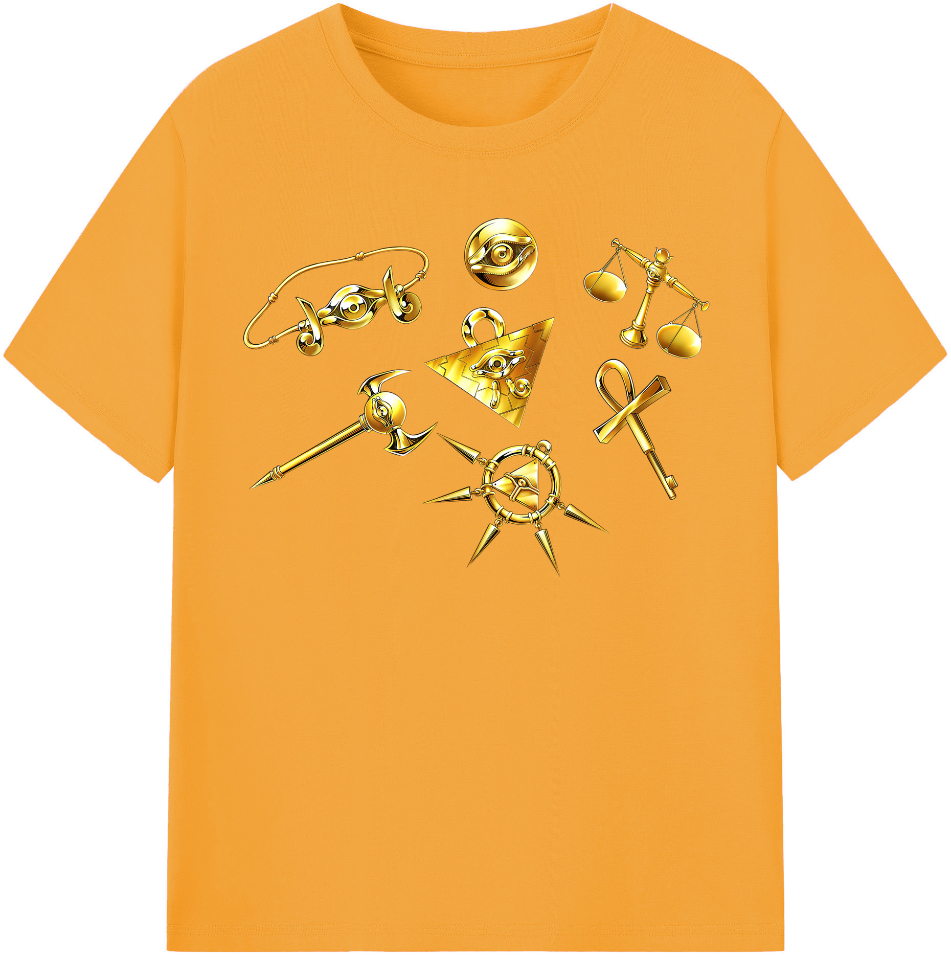 （画像用） 遊☆戯☆王 Yu-Gi-Oh! 綿100％半袖Tシャツ（フロントプリント）
