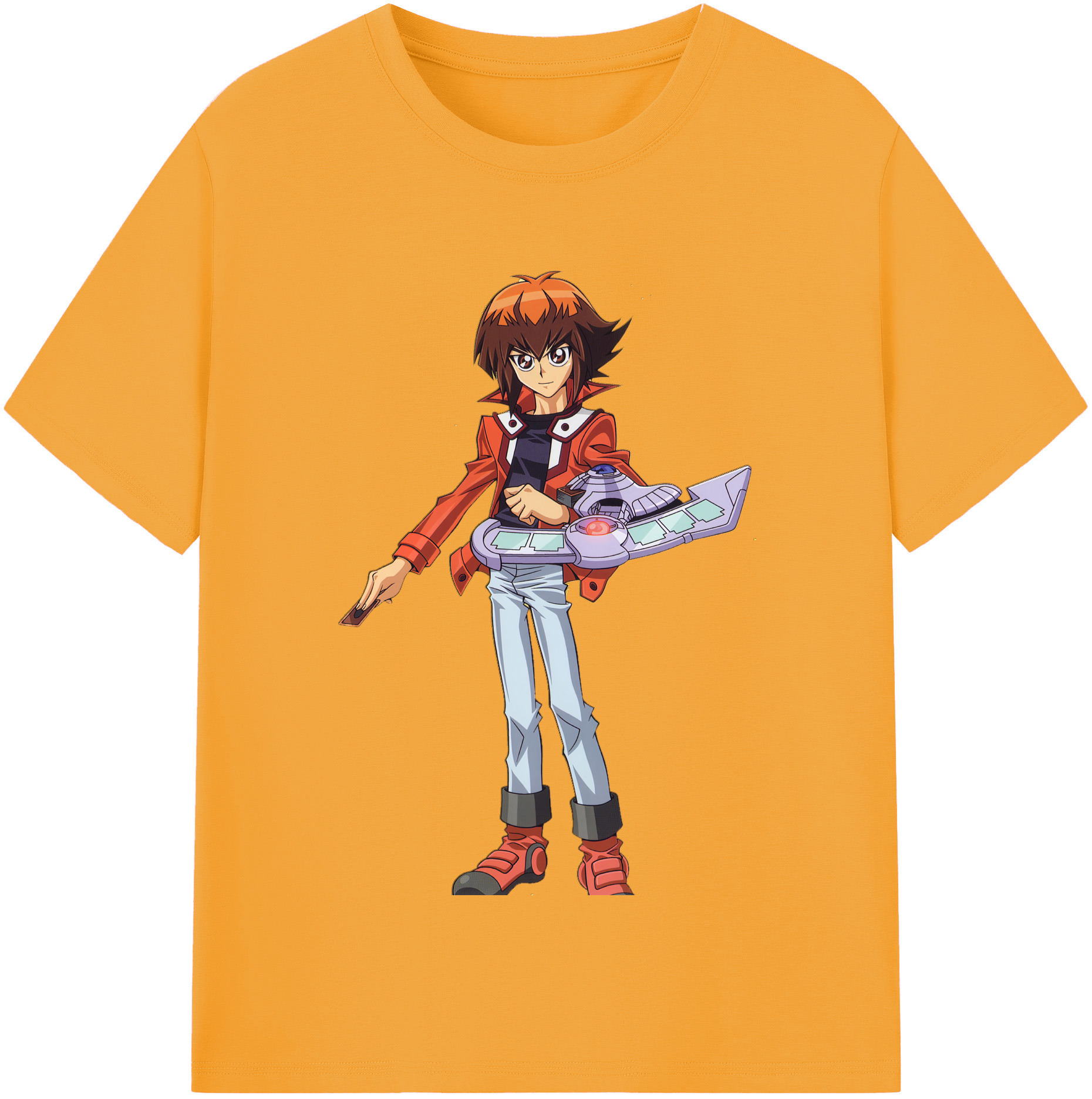 （画像用） 遊☆戯☆王 Yu-Gi-Oh! 綿100％半袖Tシャツ（フロントプリント）