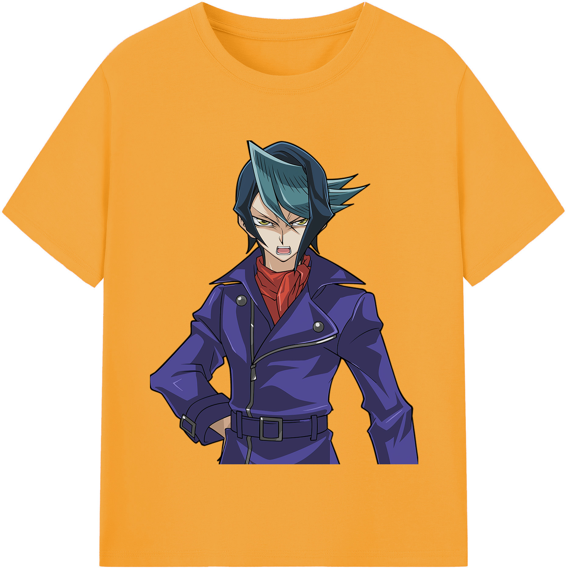（画像用） 遊☆戯☆王 Yu-Gi-Oh! 綿100％半袖Tシャツ（フロントプリント）
