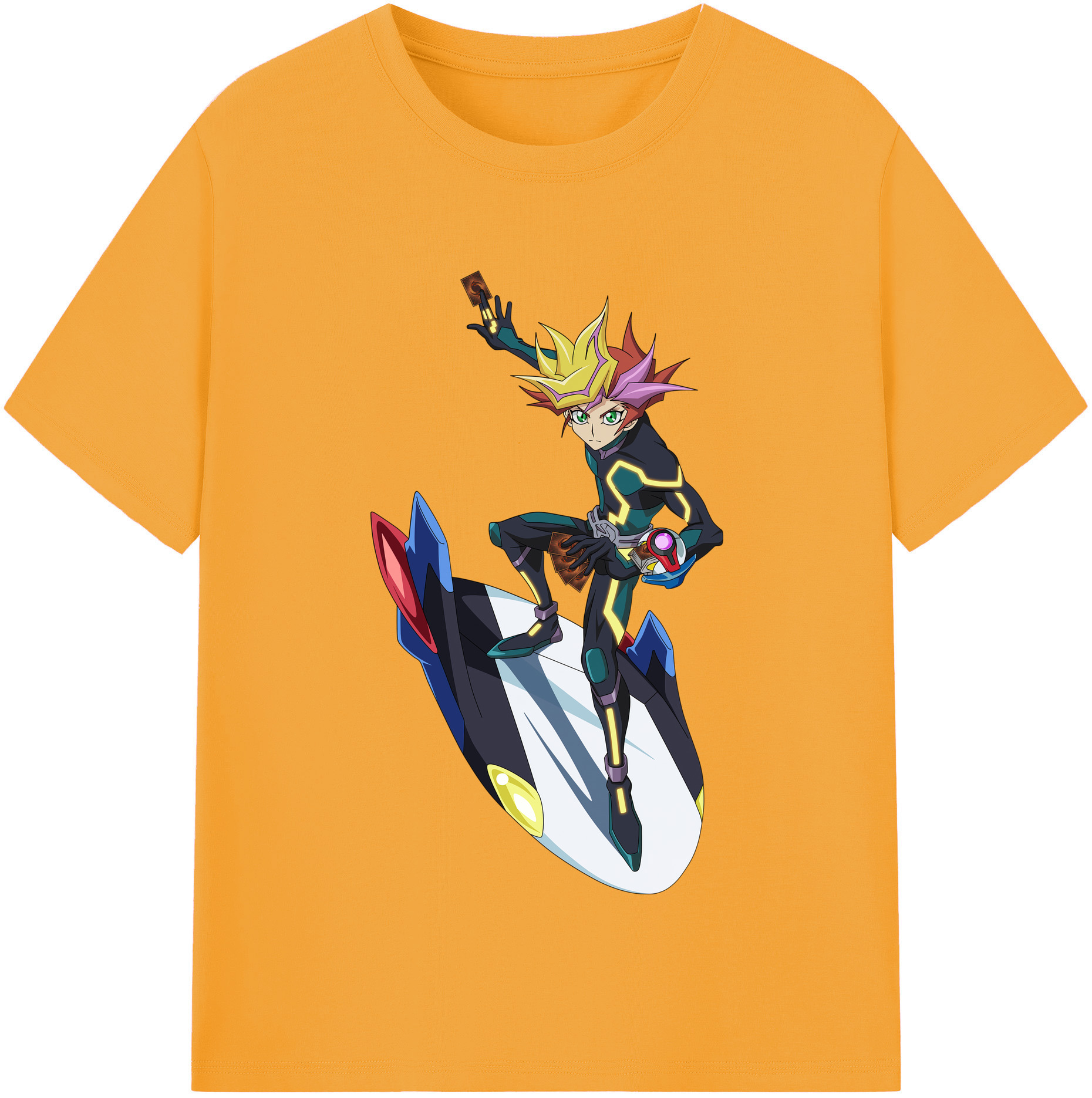 （画像用） 遊☆戯☆王 Yu-Gi-Oh! 綿100％半袖Tシャツ（フロントプリント）