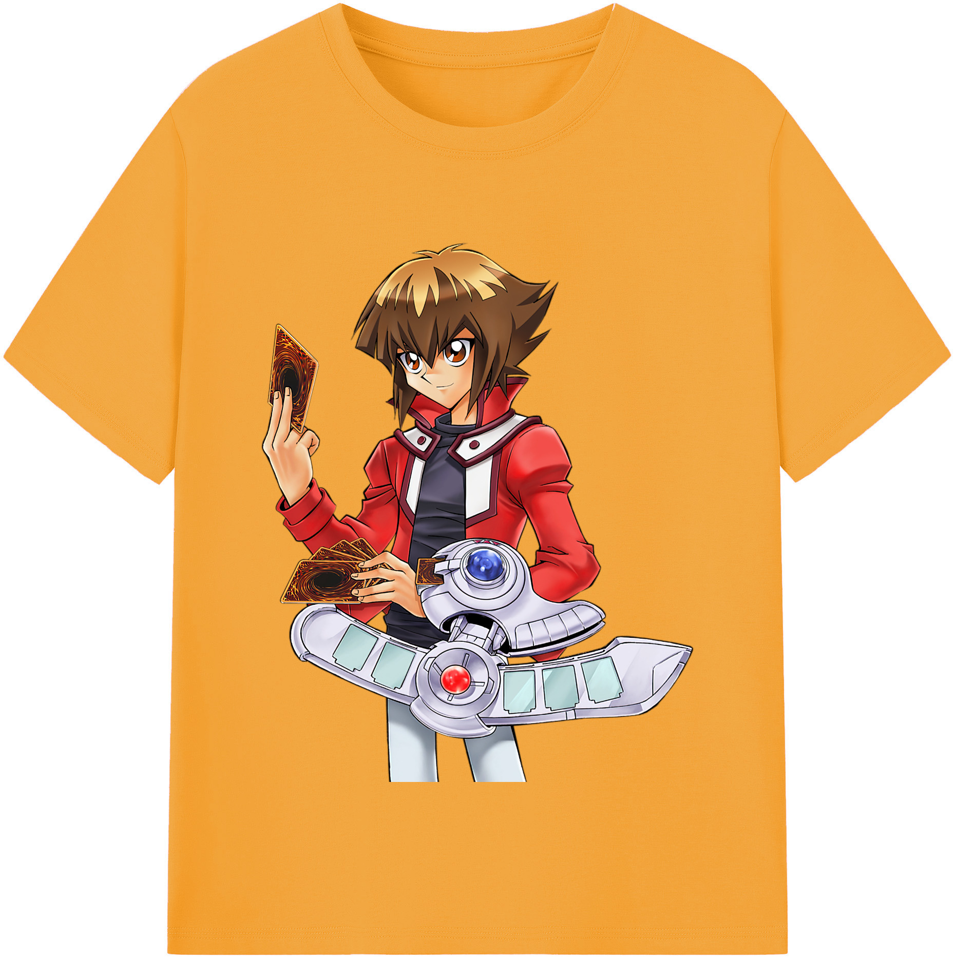 （画像用） 遊☆戯☆王 Yu-Gi-Oh! 綿100％半袖Tシャツ（フロントプリント）