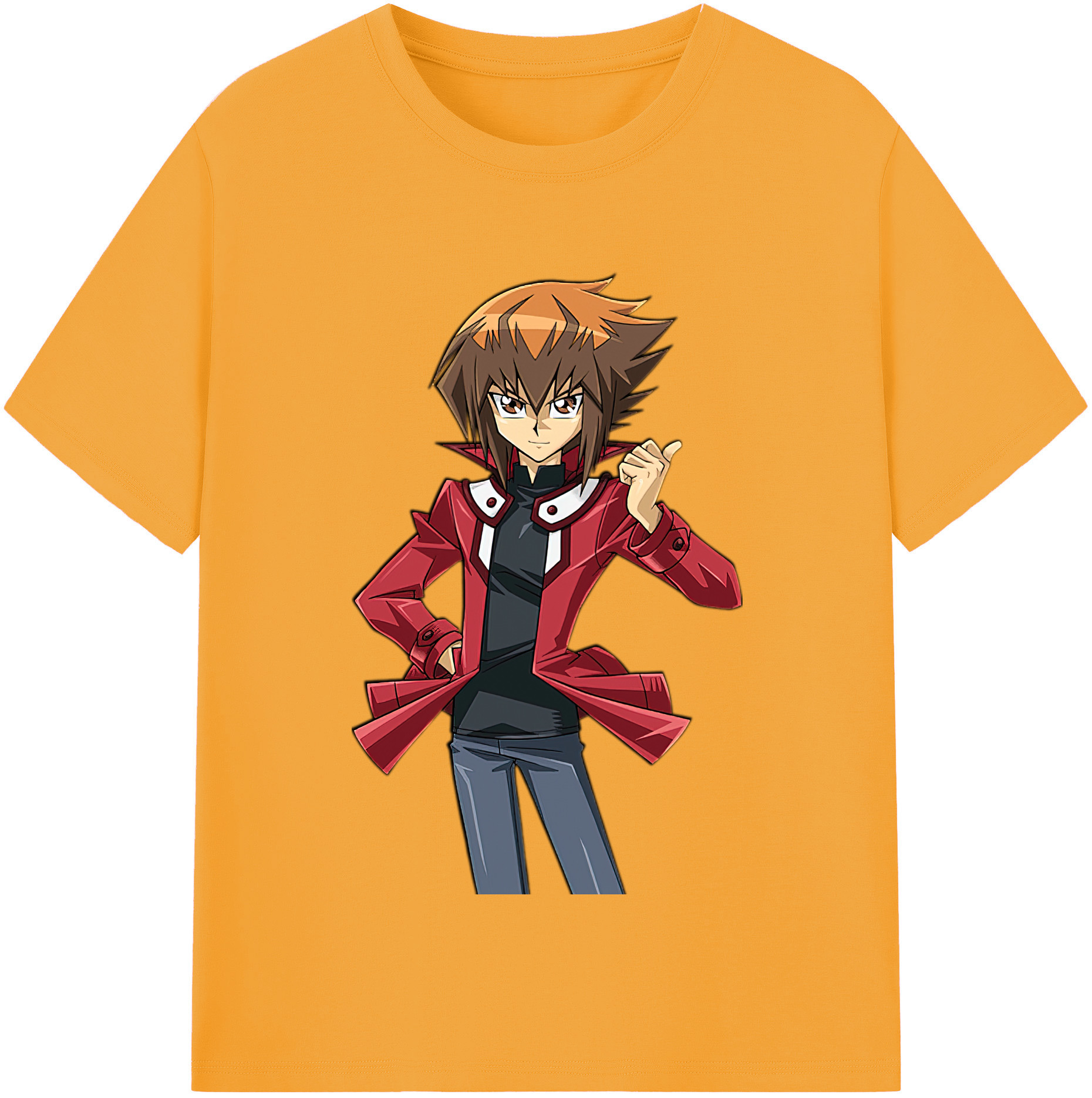 （画像用） 遊☆戯☆王 Yu-Gi-Oh! 綿100％半袖Tシャツ（フロントプリント）