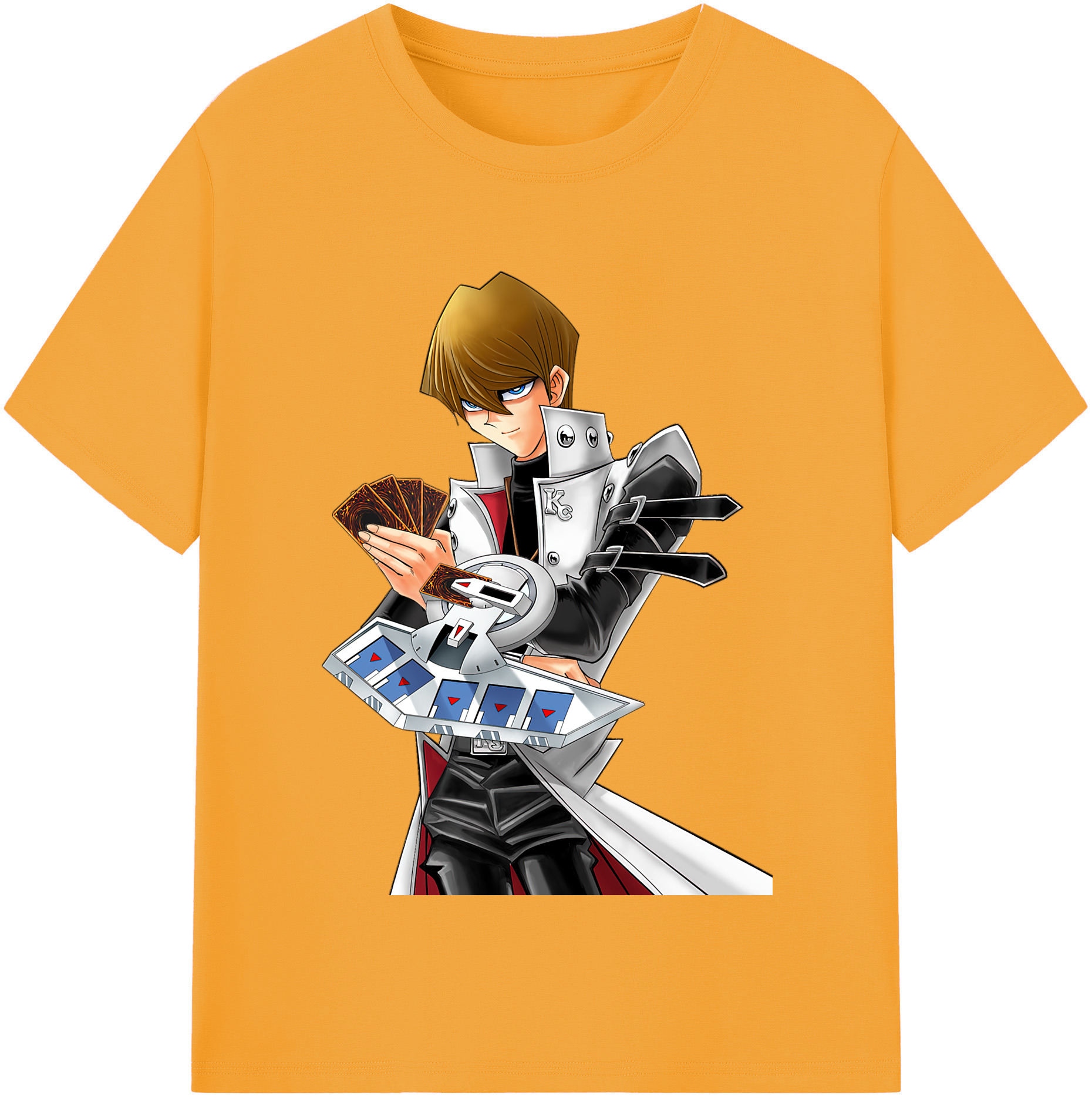（画像用） 遊☆戯☆王 Yu-Gi-Oh! 綿100％半袖Tシャツ（フロントプリント）