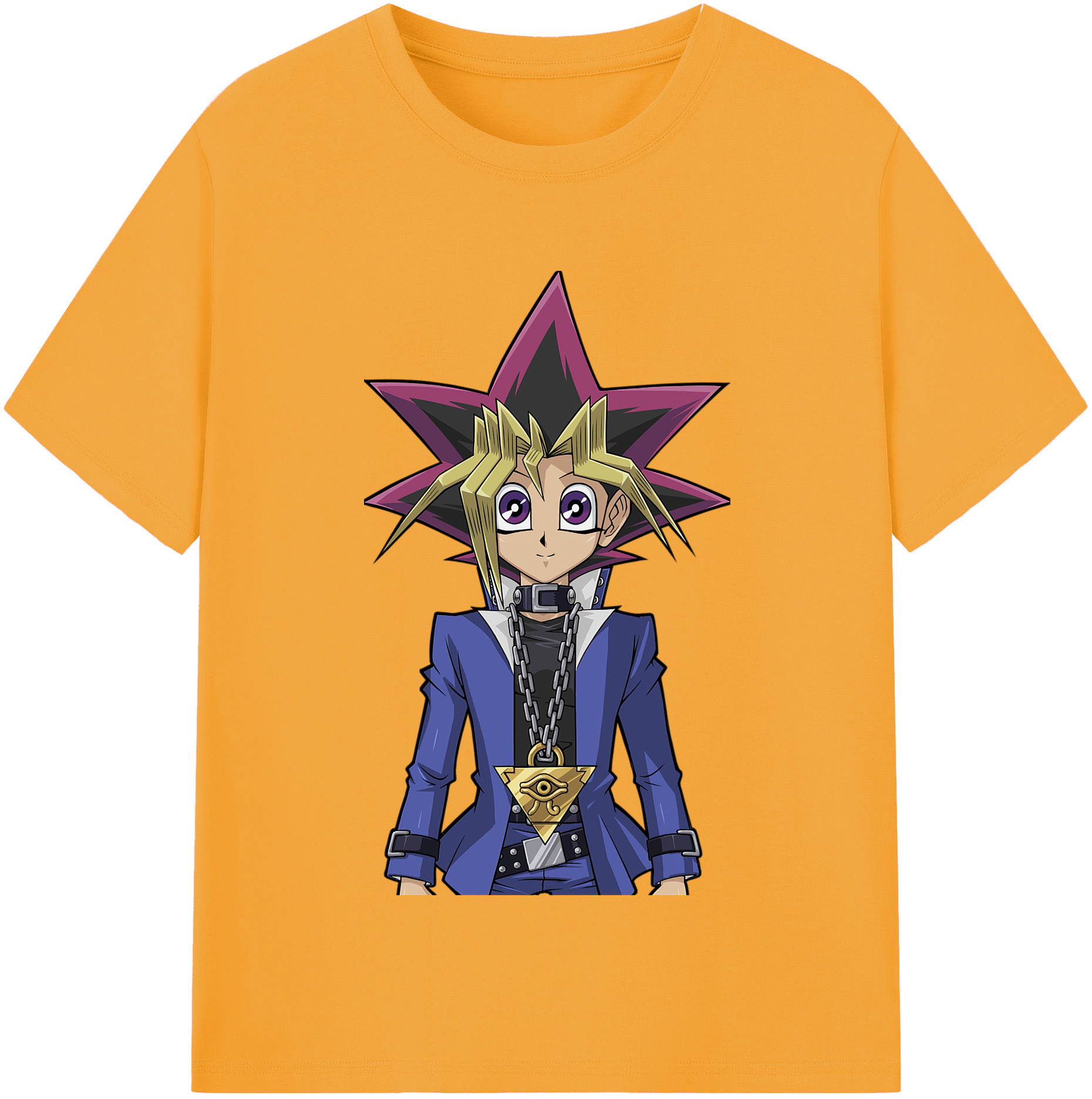 （画像用） 遊☆戯☆王 Yu-Gi-Oh! 綿100％半袖Tシャツ（フロントプリント）