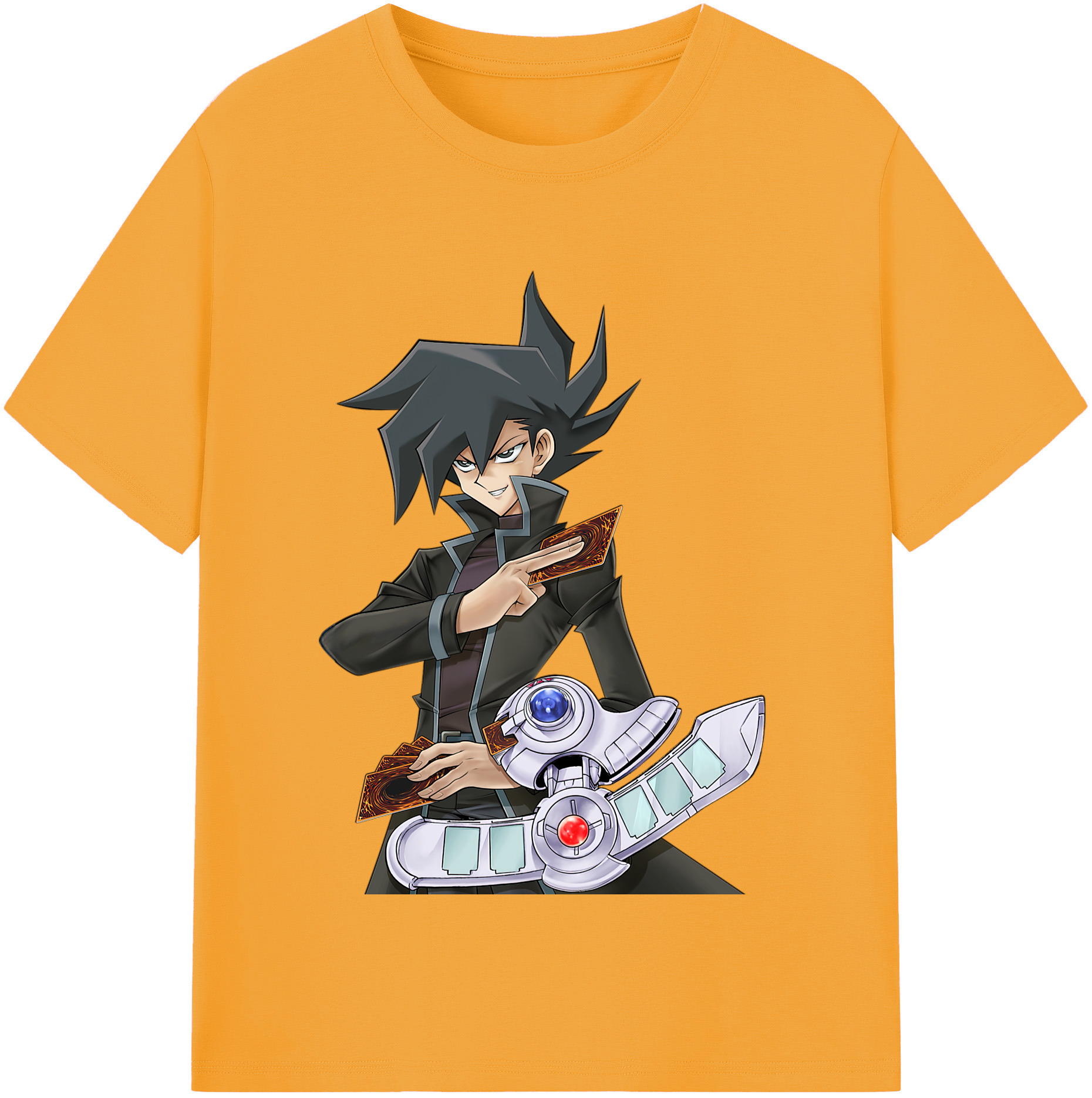 （画像用） 遊☆戯☆王 Yu-Gi-Oh! 綿100％半袖Tシャツ（フロントプリント）