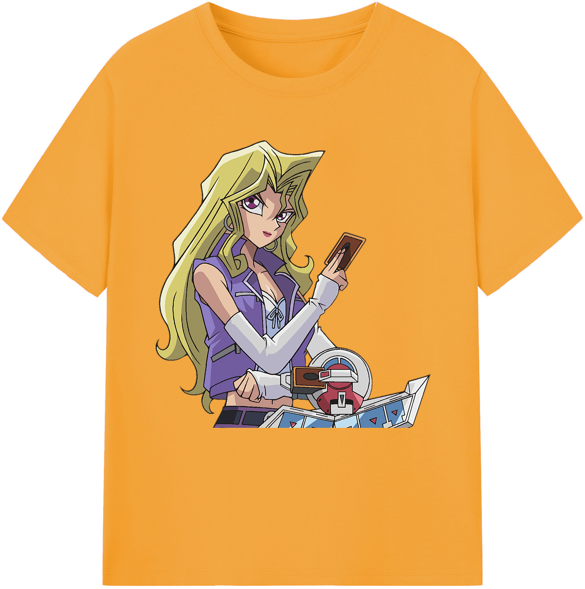 （画像用） 遊☆戯☆王 Yu-Gi-Oh! 綿100％半袖Tシャツ（フロントプリント）