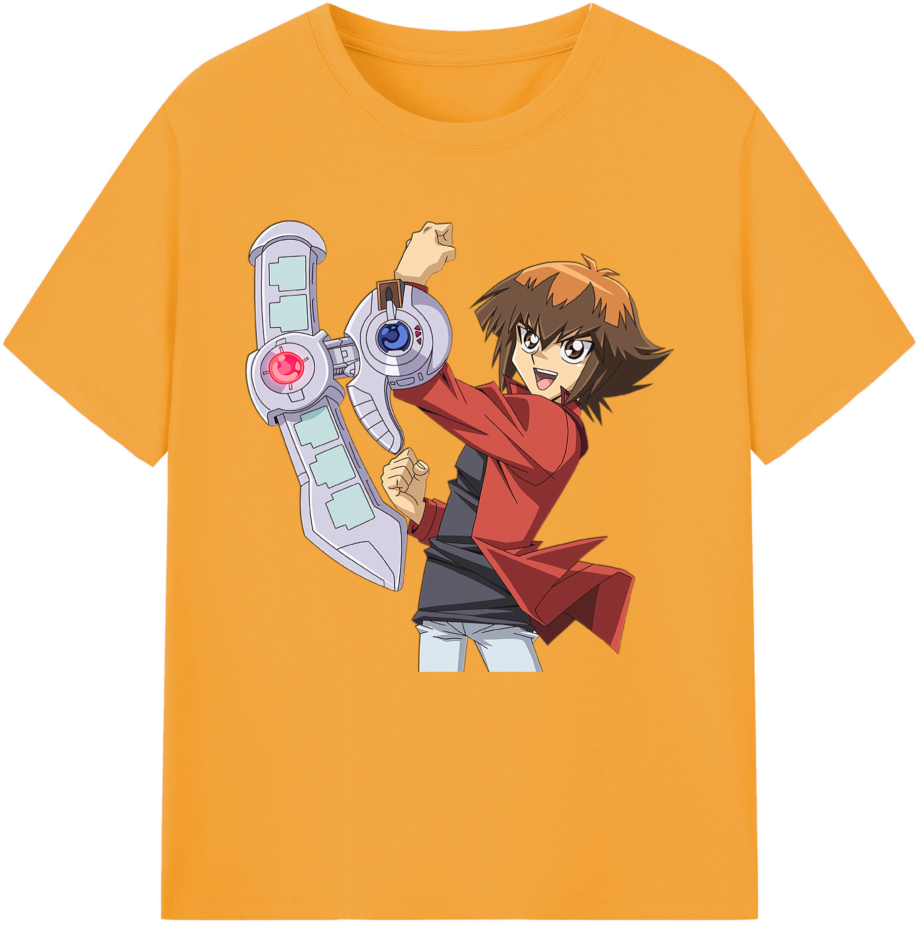 （画像用） 遊☆戯☆王 Yu-Gi-Oh! 綿100％半袖Tシャツ（フロントプリント）