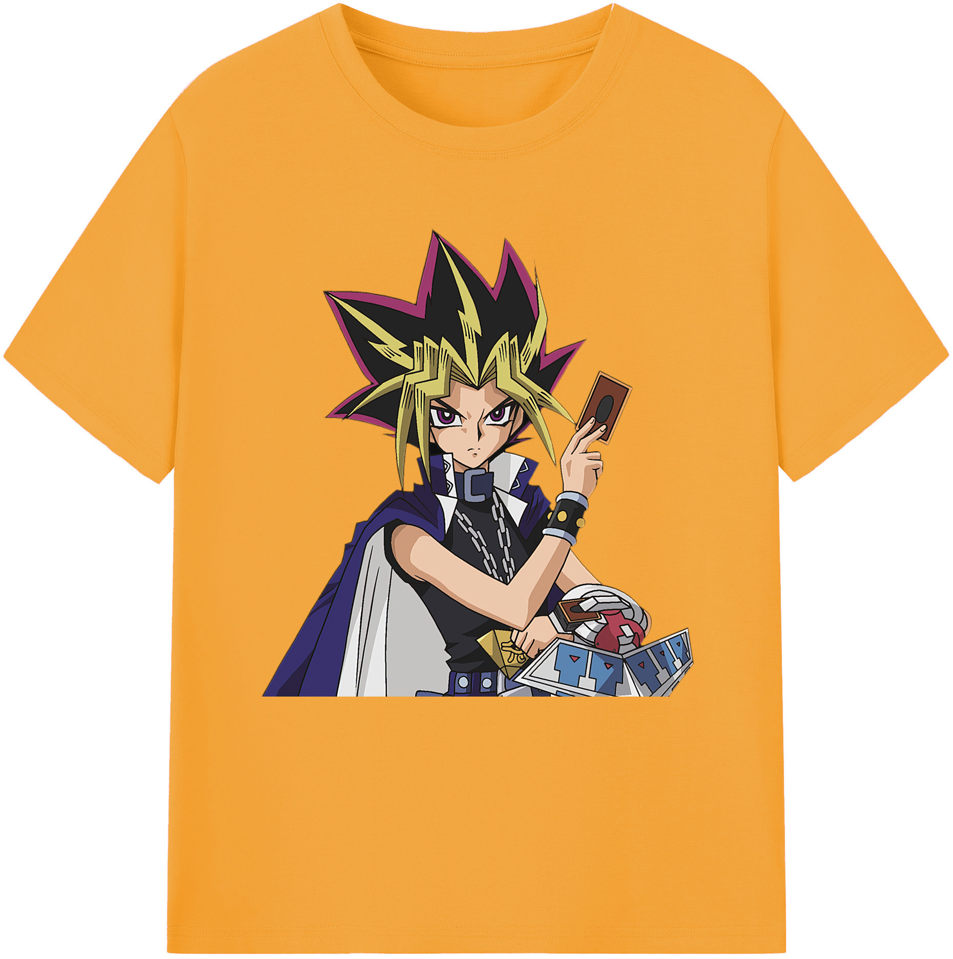 （画像用） 遊☆戯☆王 Yu-Gi-Oh! 綿100％半袖Tシャツ（フロントプリント）