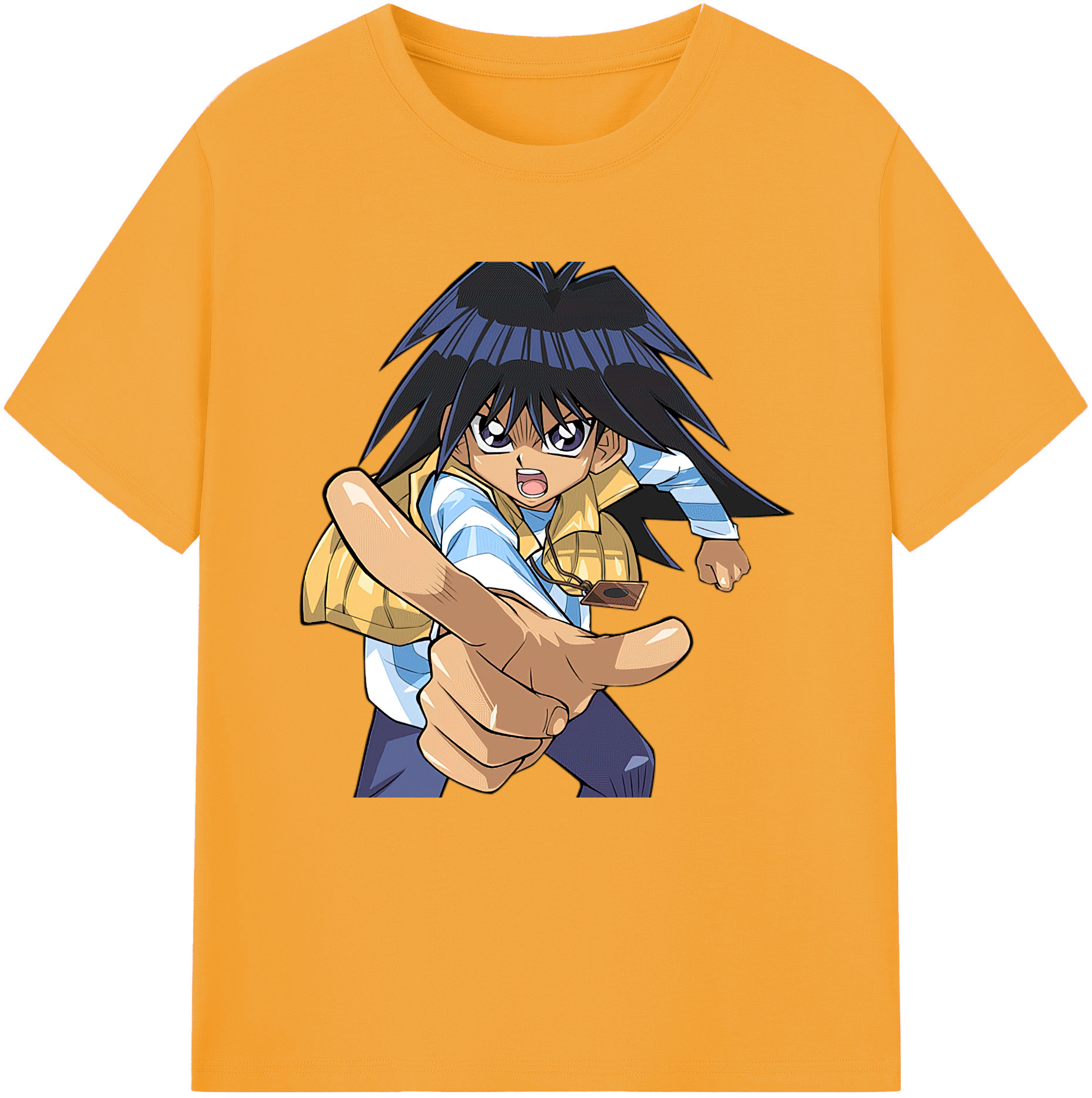 （画像用） 遊☆戯☆王 Yu-Gi-Oh! 綿100％半袖Tシャツ（フロントプリント）