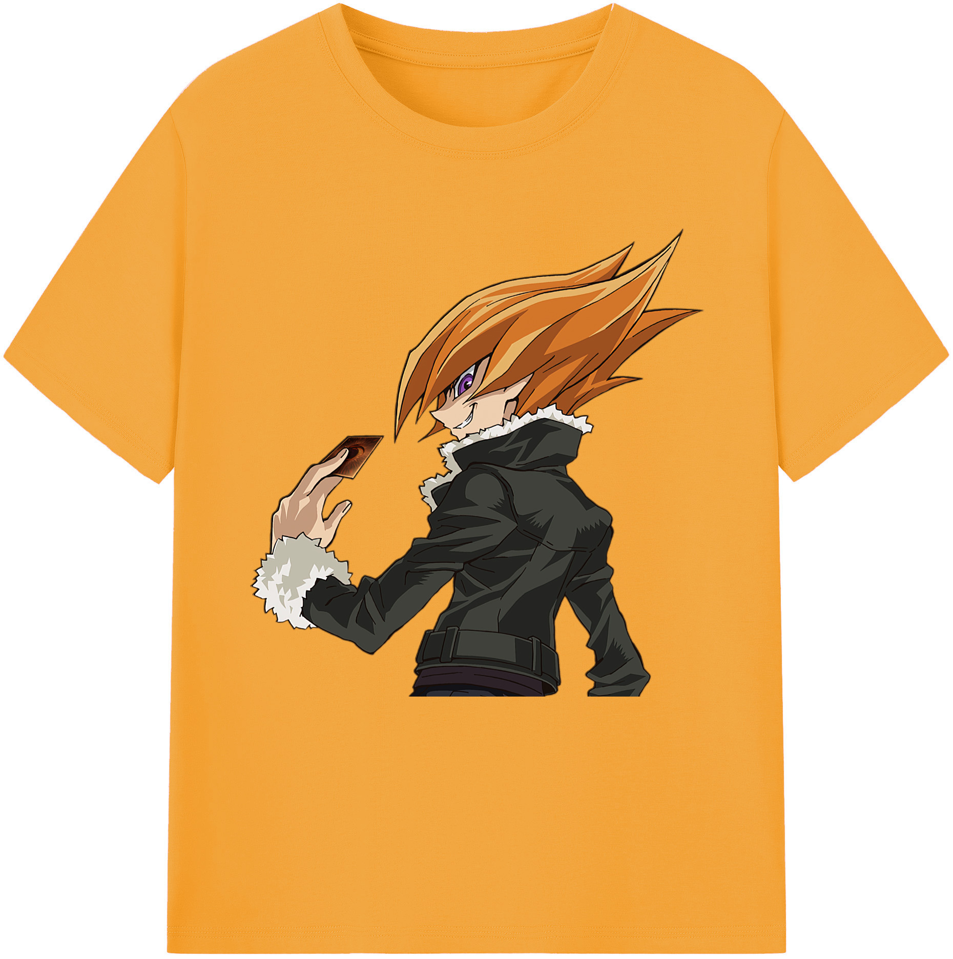 （画像用） 遊☆戯☆王 Yu-Gi-Oh! 綿100％半袖Tシャツ（フロントプリント）